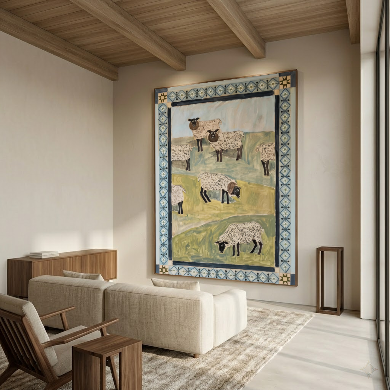 Vintage Americana Art #VA061