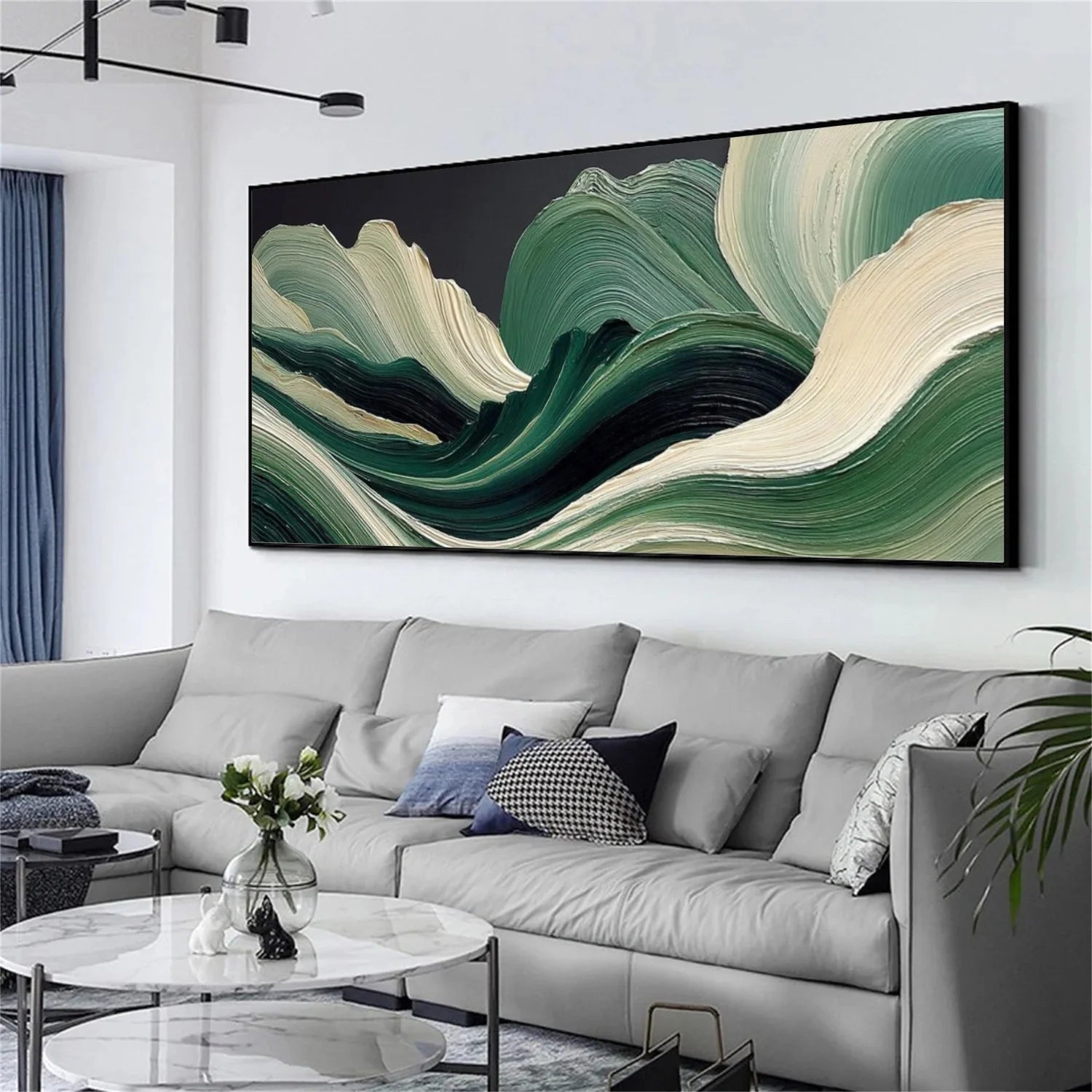 Sea & Sky Abstract Wall Art #MS194