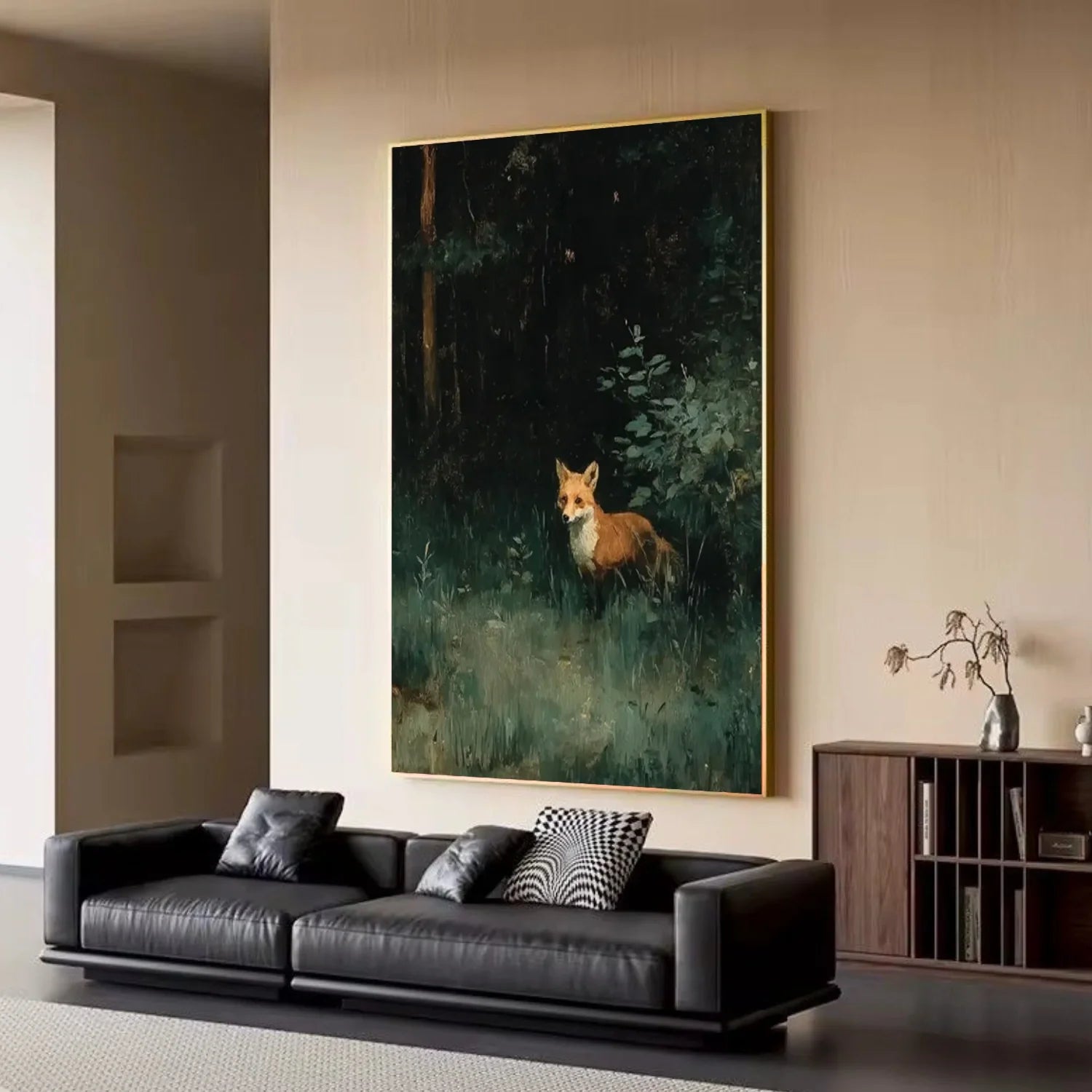 Abstract Animal Wall Art #AL189
