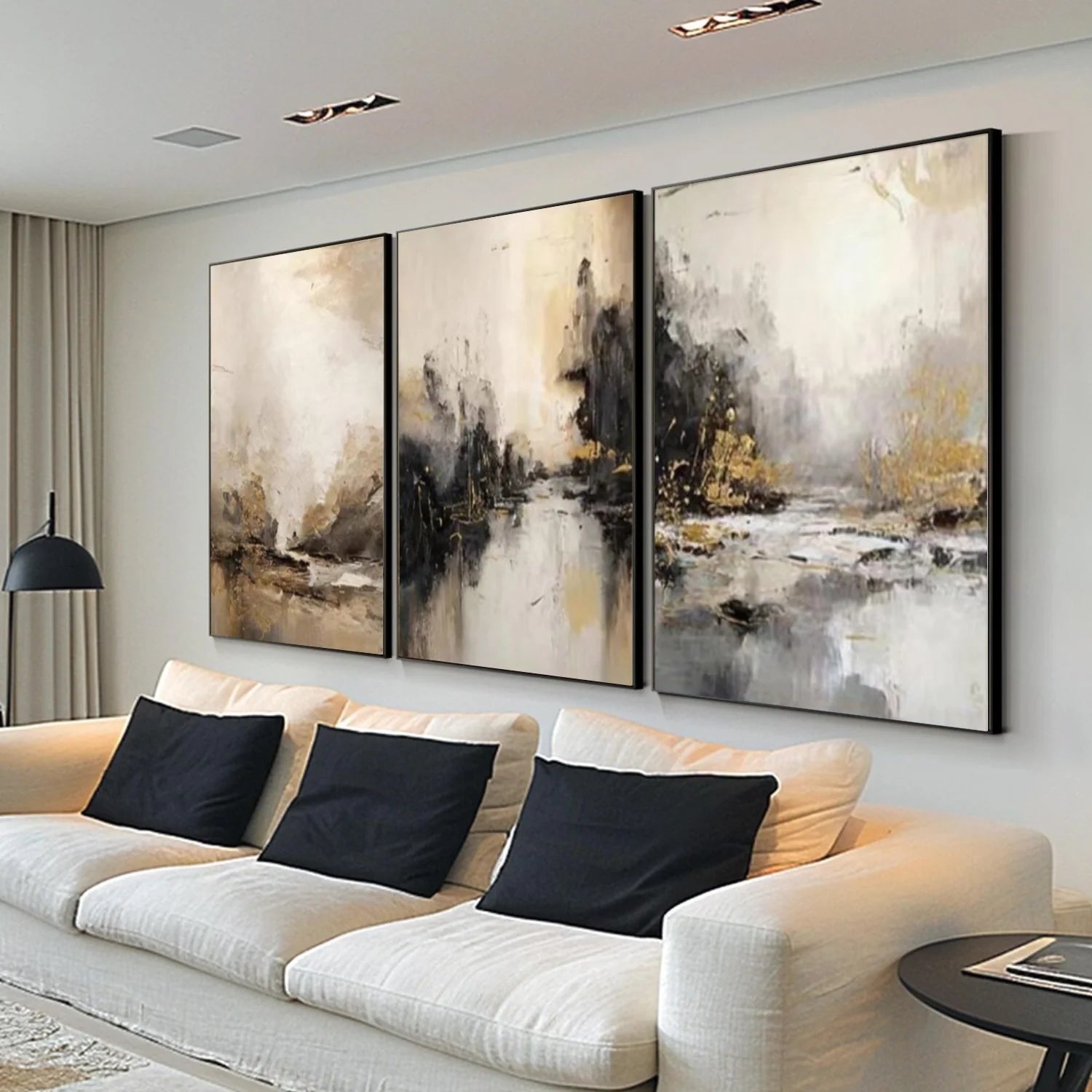 Abstract Canvas Art Set of 3 #WS1020
