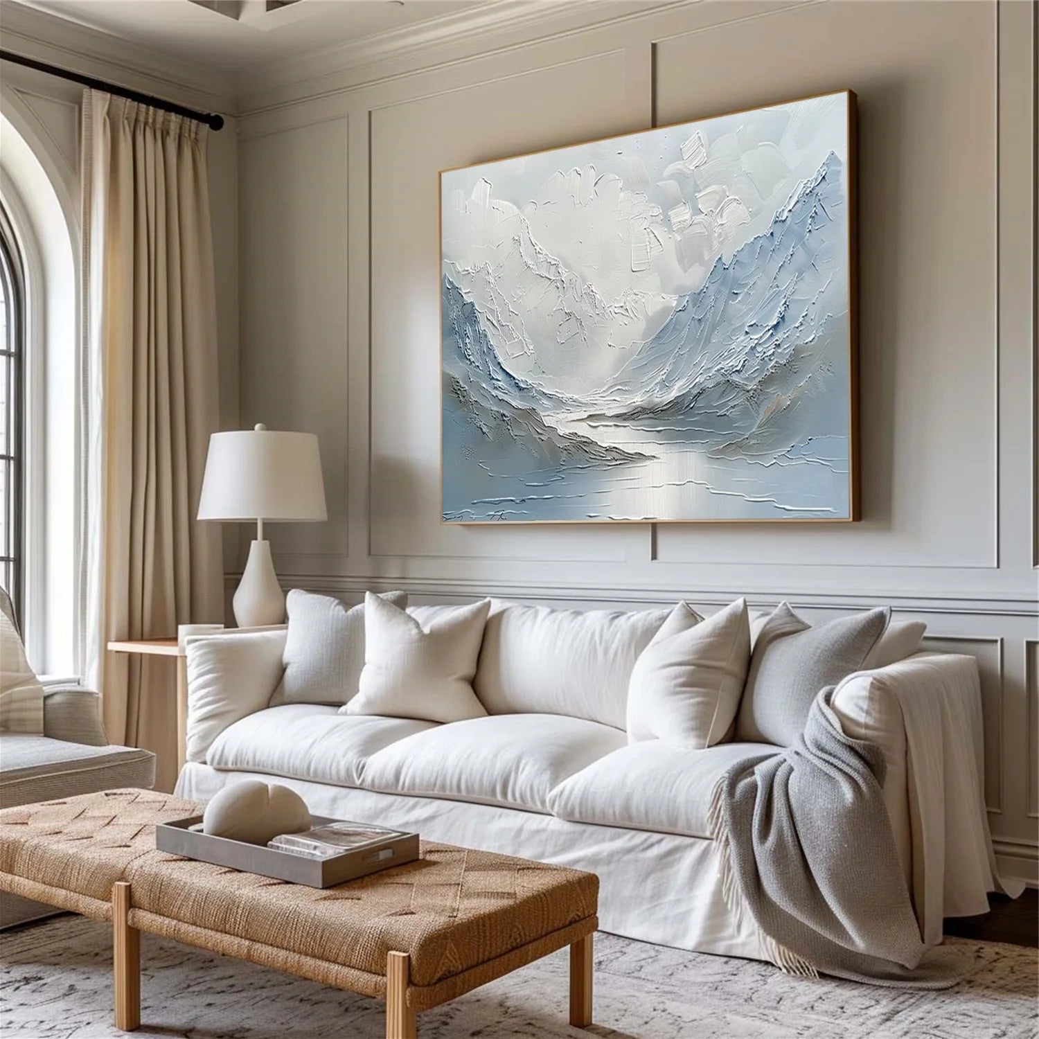 Minimalist Mountain Canvas Art #MM385