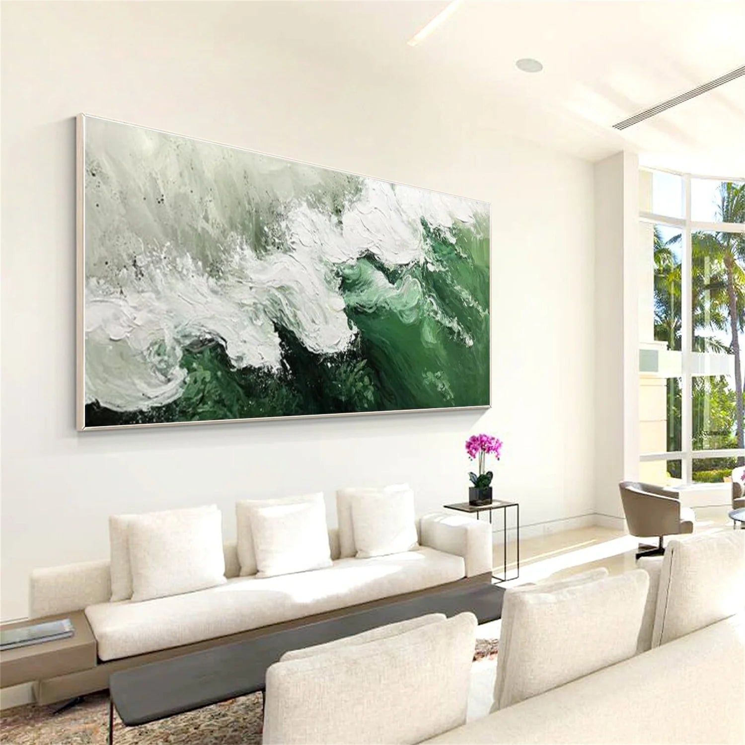 Sea & Sky Abstract Wall Art #MS211