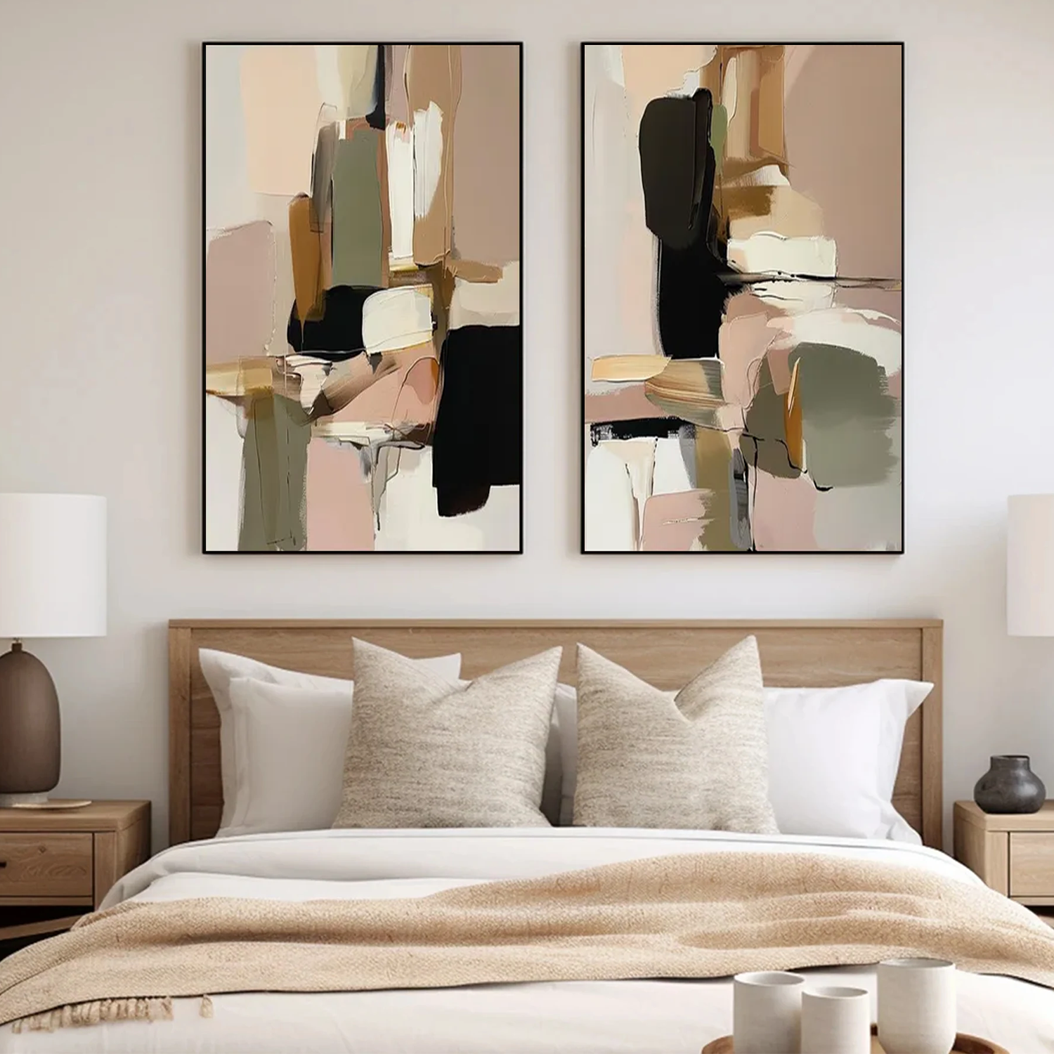 Abstract Canvas Art Set of 2 #WS662