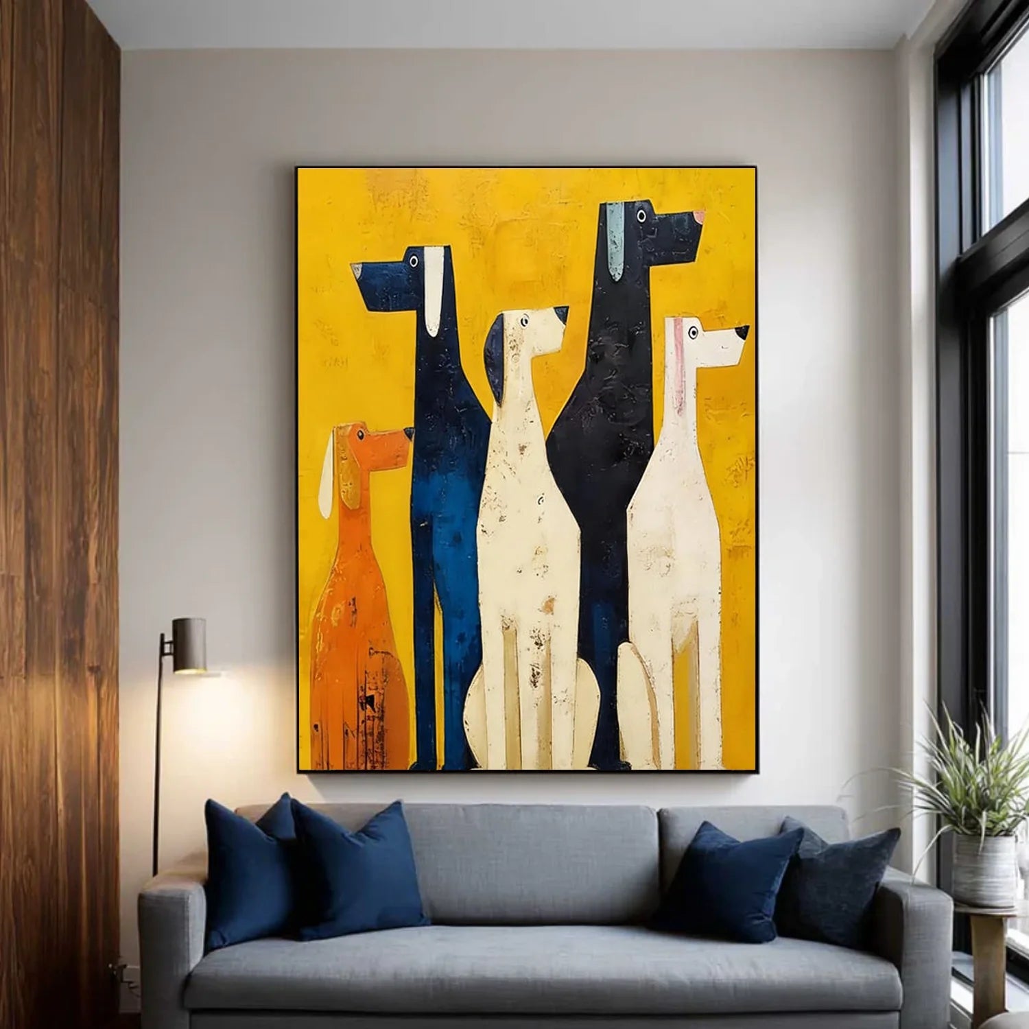 Abstract Animal Wall Art #AL202