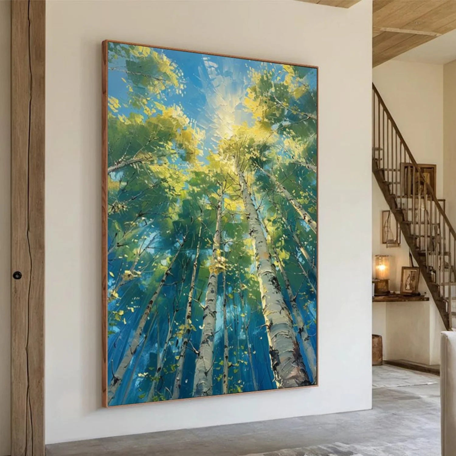 Flower & Tree Abstract Wall Art #ML222