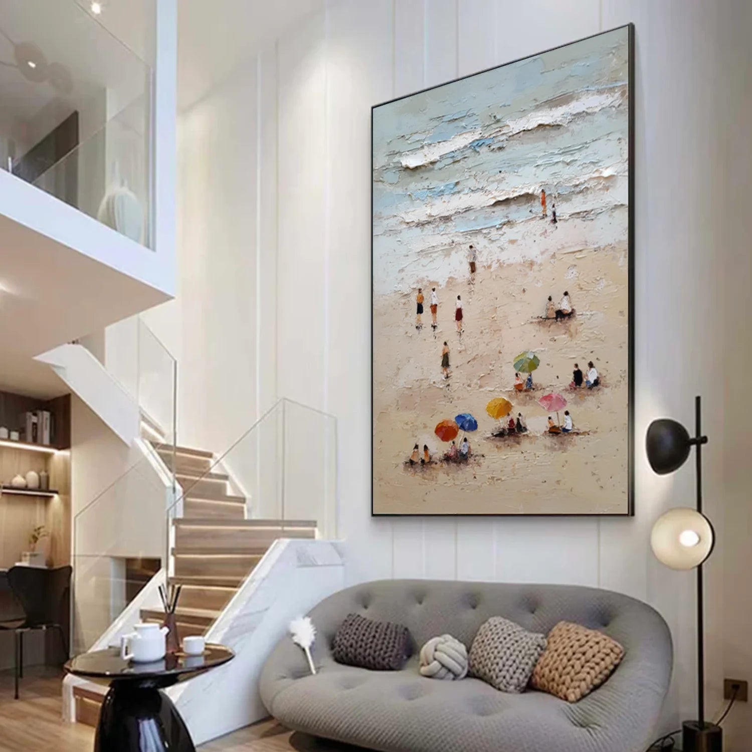 Sea & Sky Abstract Wall Art #MS298