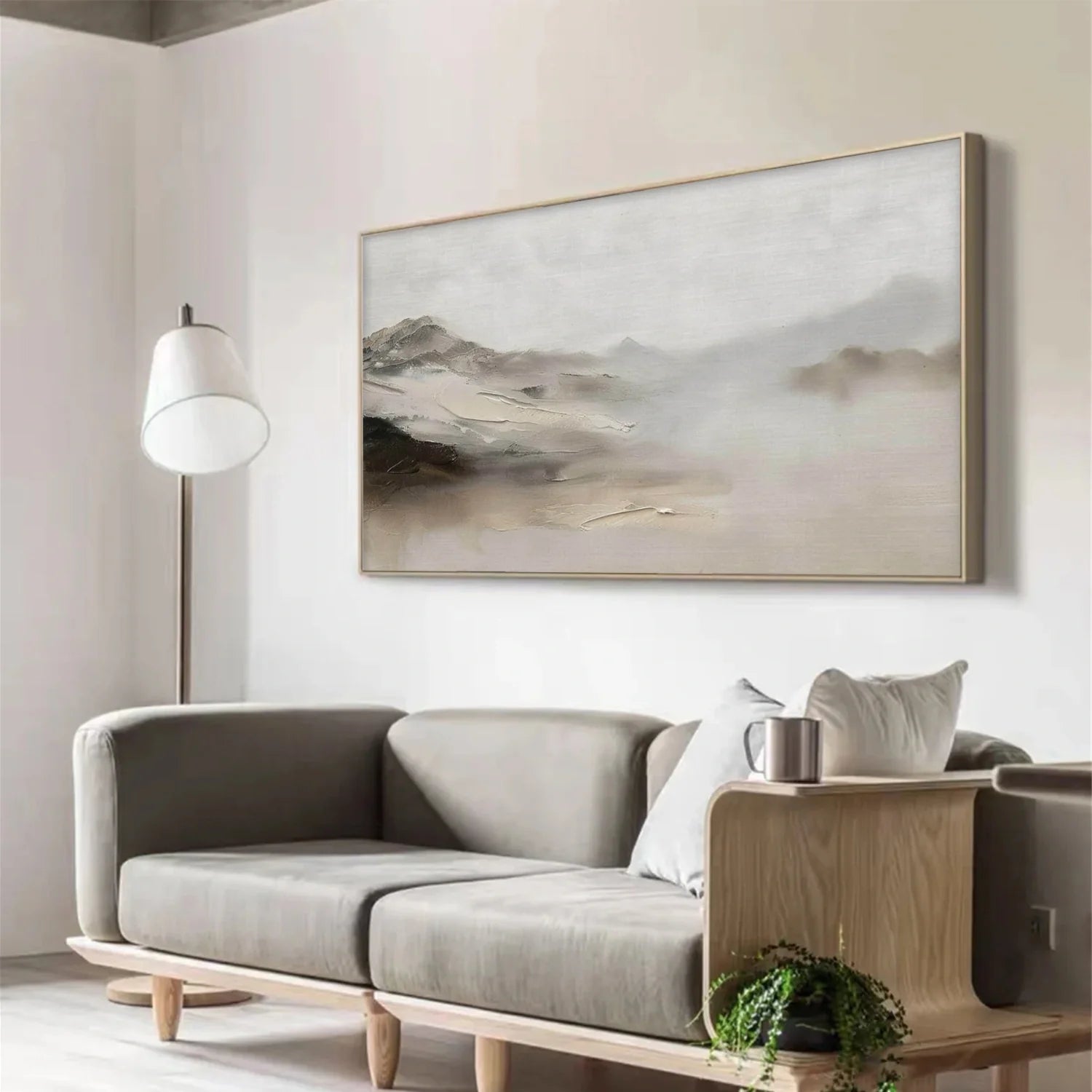 Minimalist Mountain Canvas Art #MM388