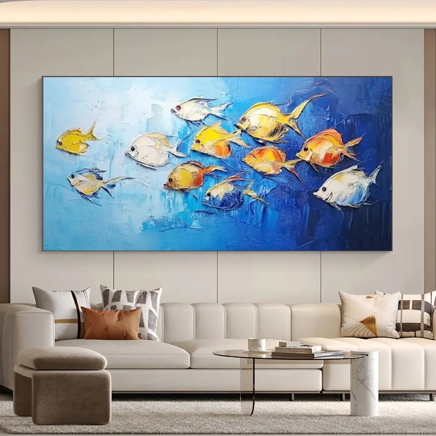Abstract Animal Textured Wall Art #AL127