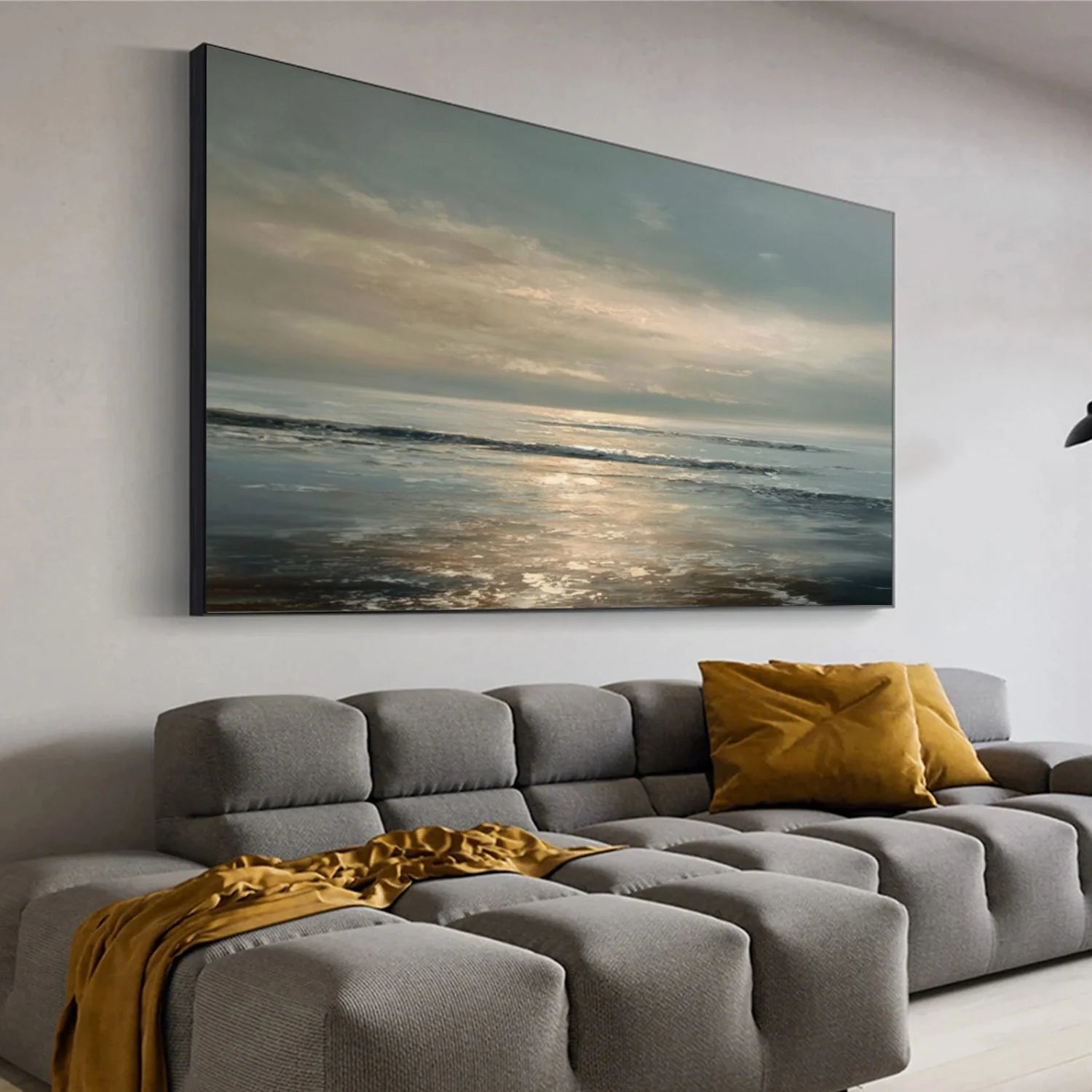 Sea & Sky Abstract Wall Art #MS189