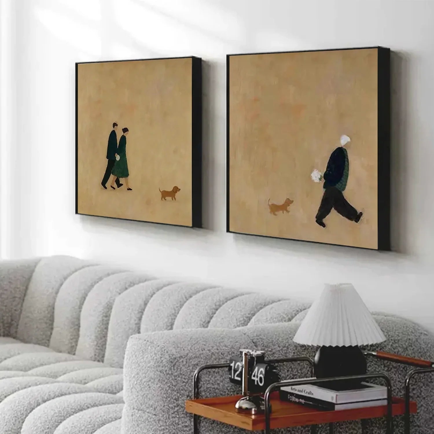 Abstract Portrait Wall Art Set of 2 #AP106