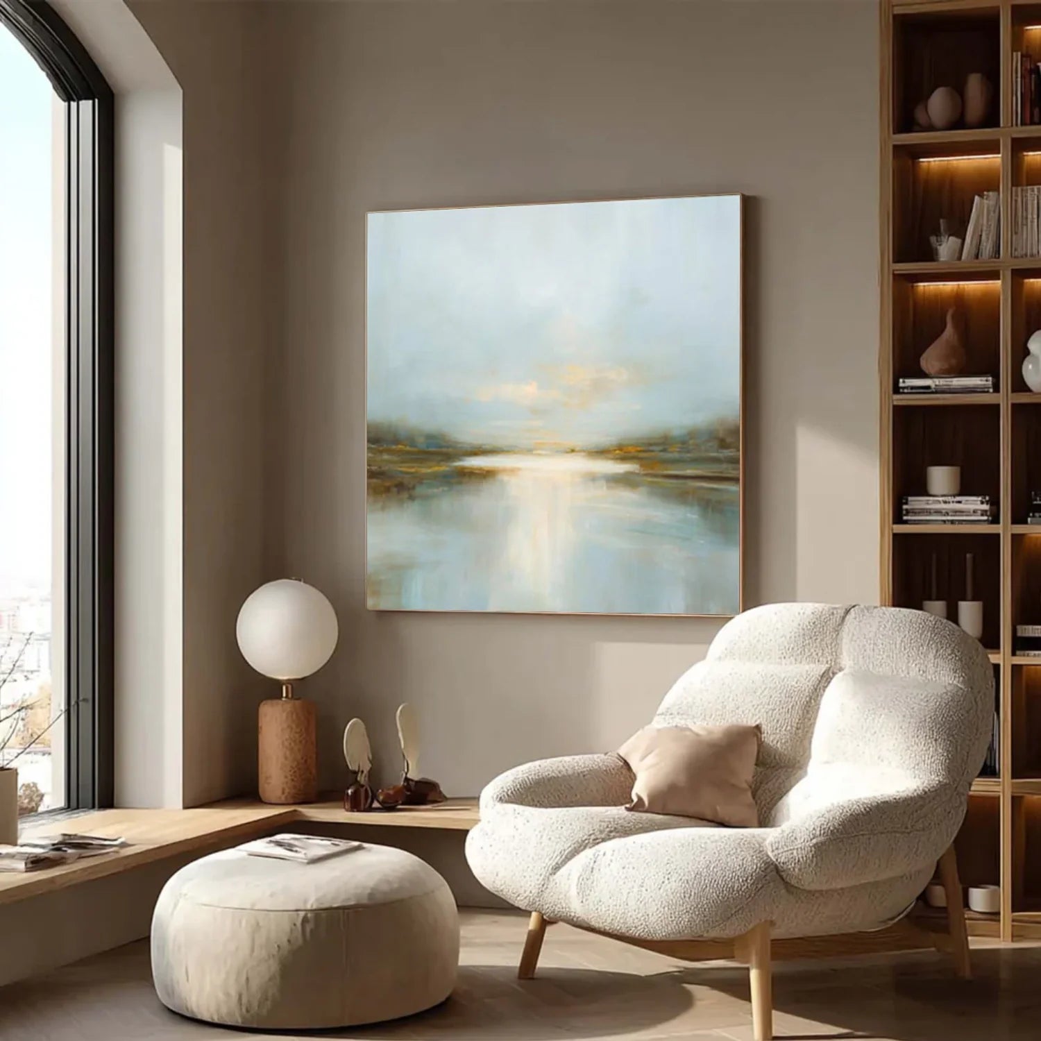 Sea & Sky Abstract Wall Art #MS232