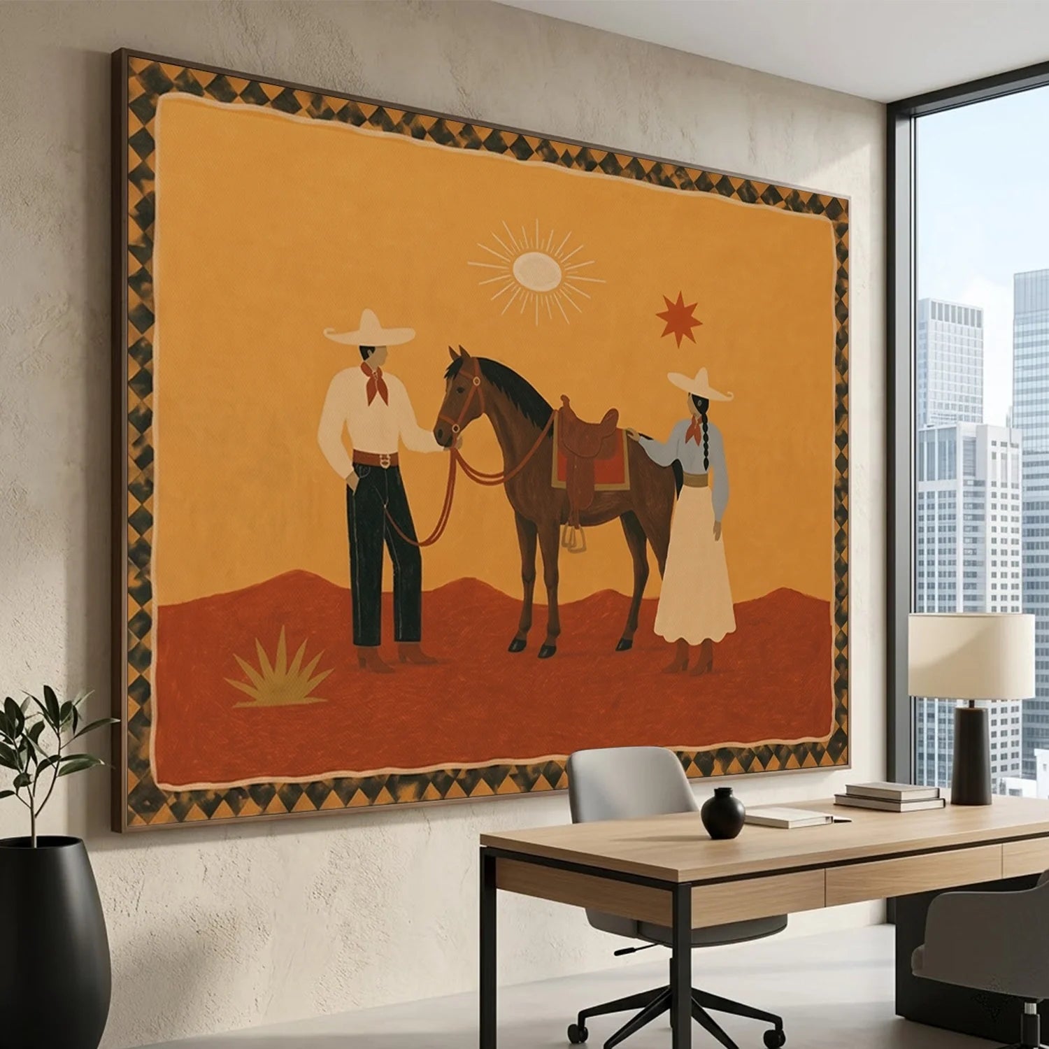 Vintage Americana Art #VA090
