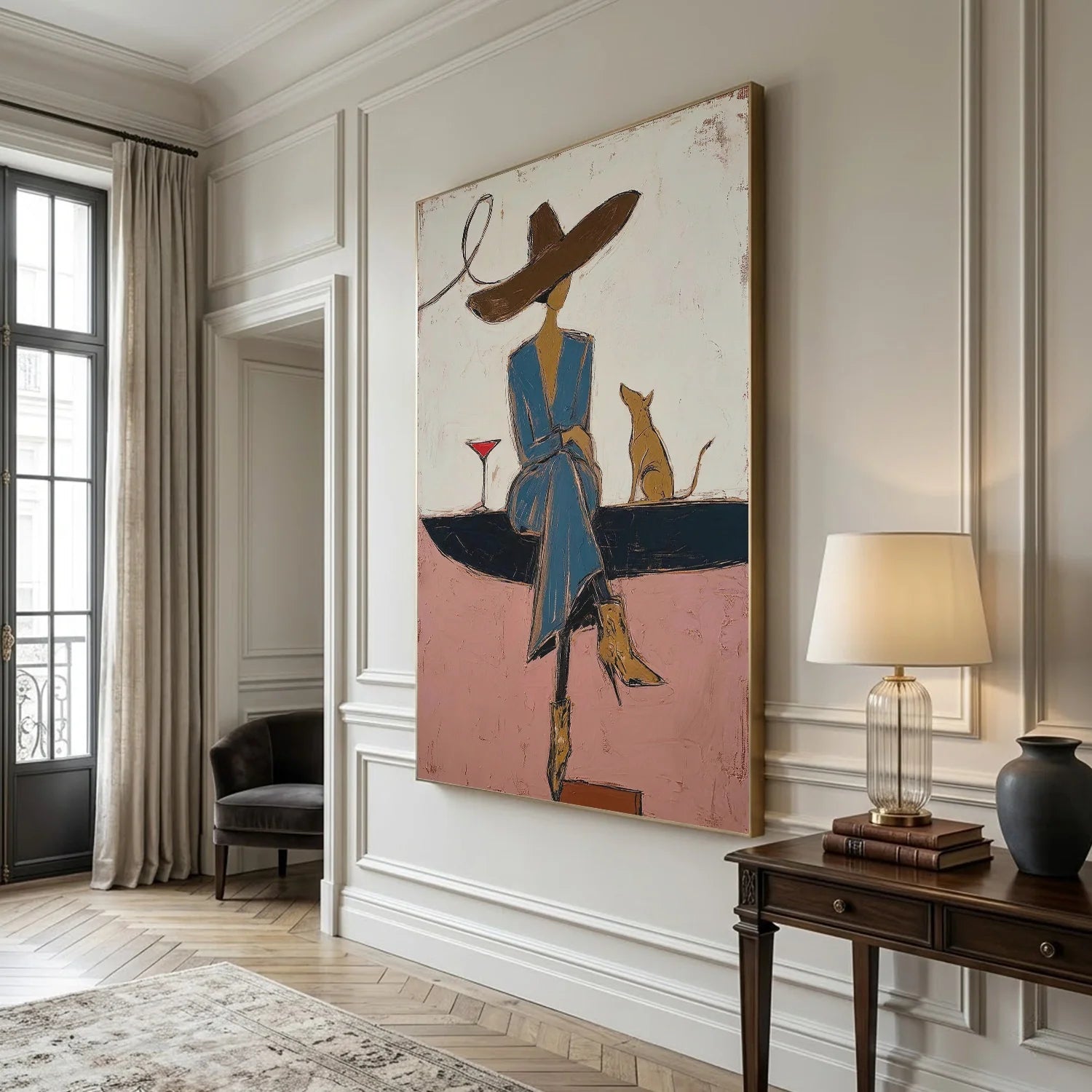 Vintage Americana Art #VA099