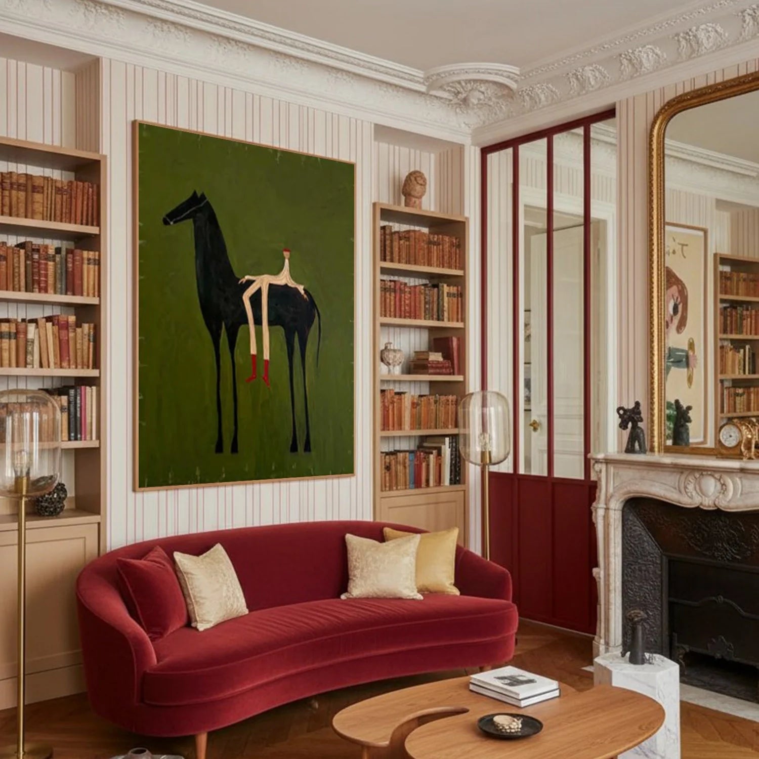 Vintage Americana Art #AL179