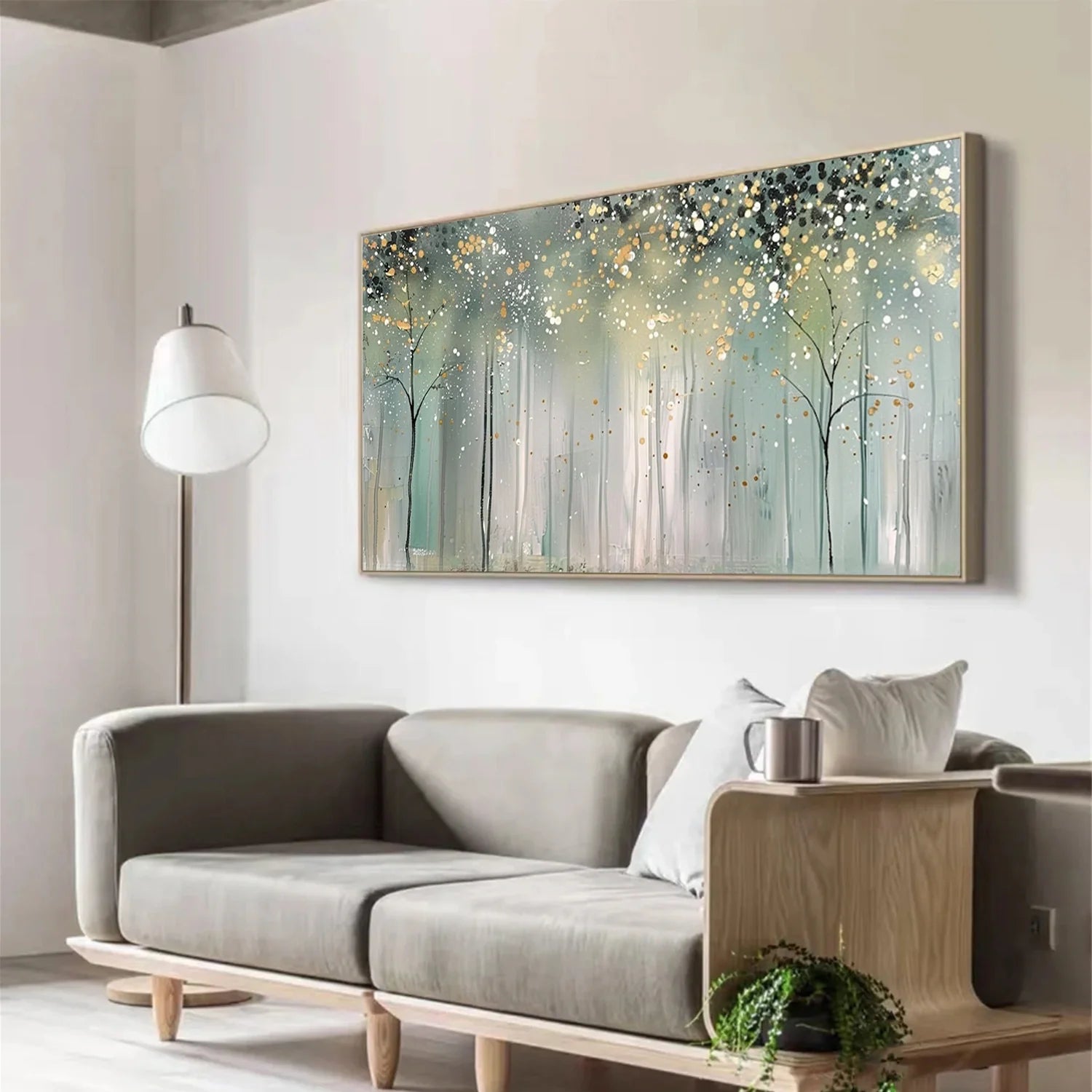 Flower & Tree Abstract Wall Art #ML251