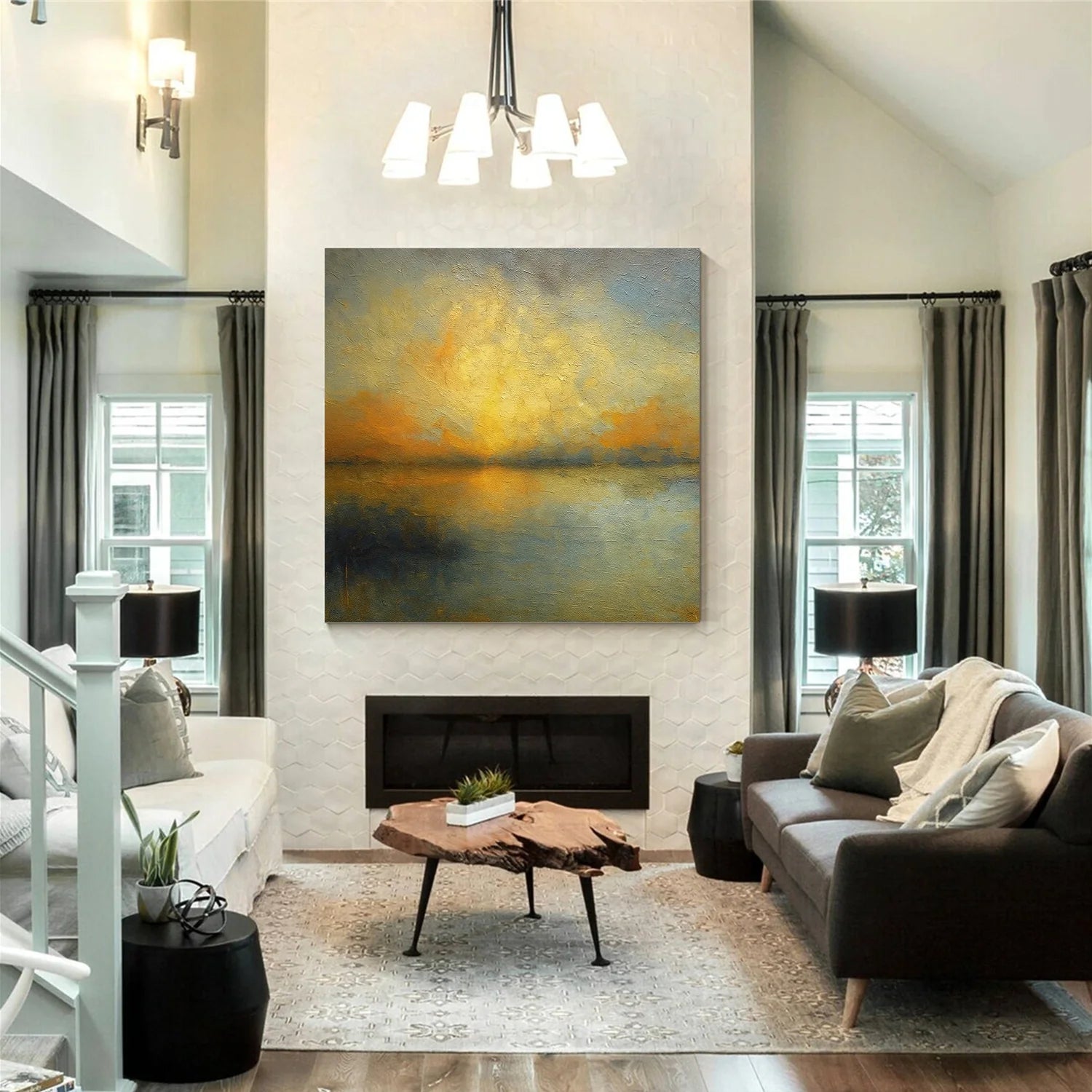 Abstract Canvas Art #WS628