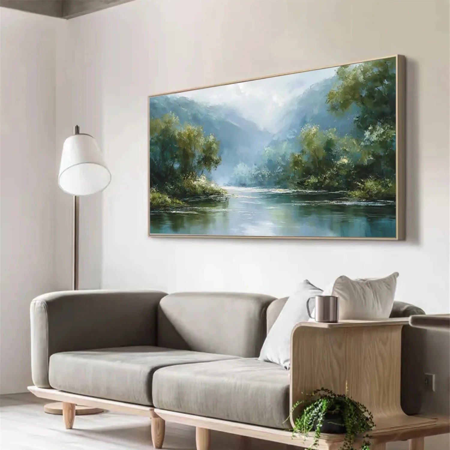 Sea & Sky Abstract Wall Art #MS250
