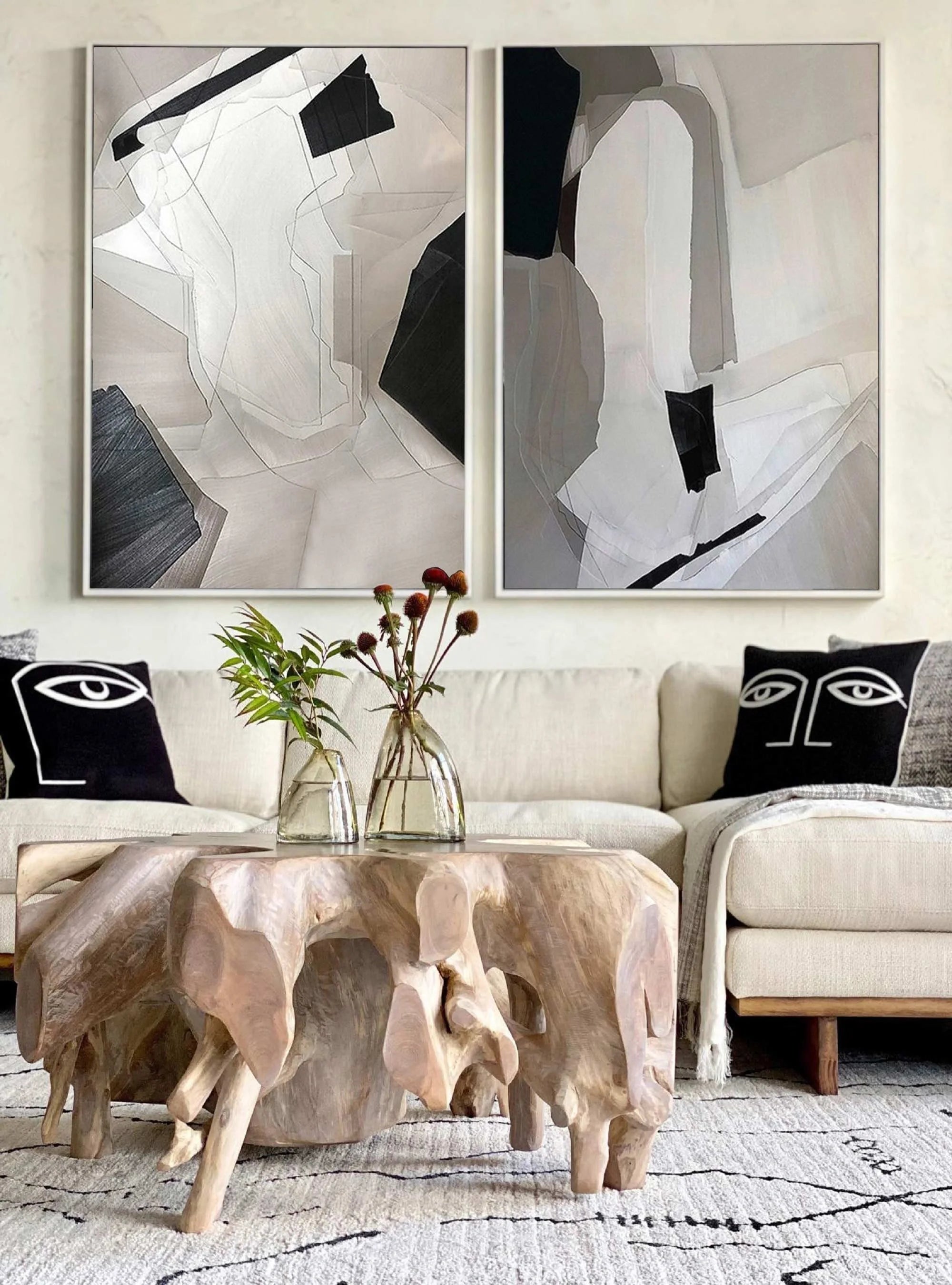 Abstract Tranquility Set of 2 #WS025