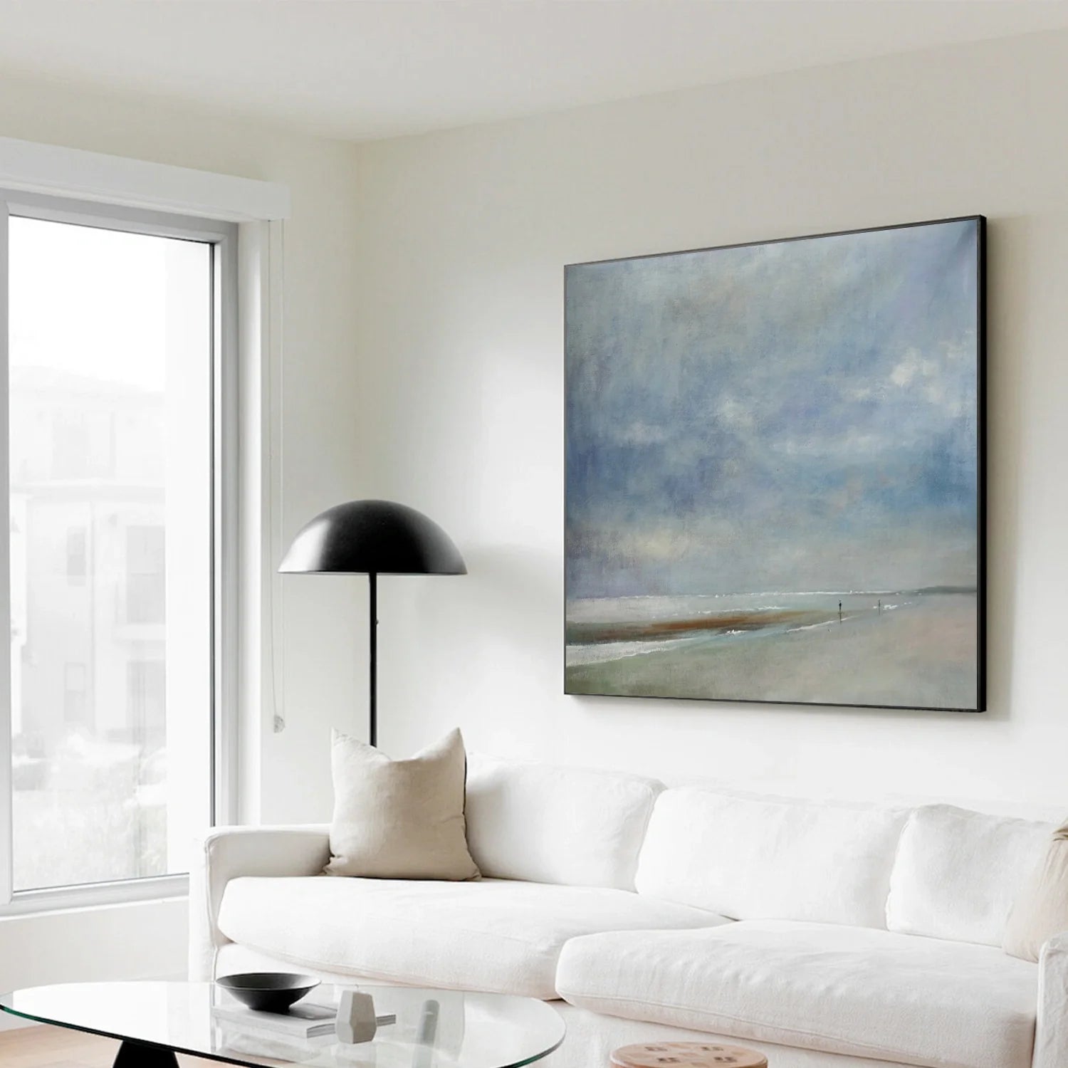Sea & Sky Abstract Wall Art #MS167