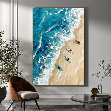 Swimming Sport Textured Wall Art #SA014