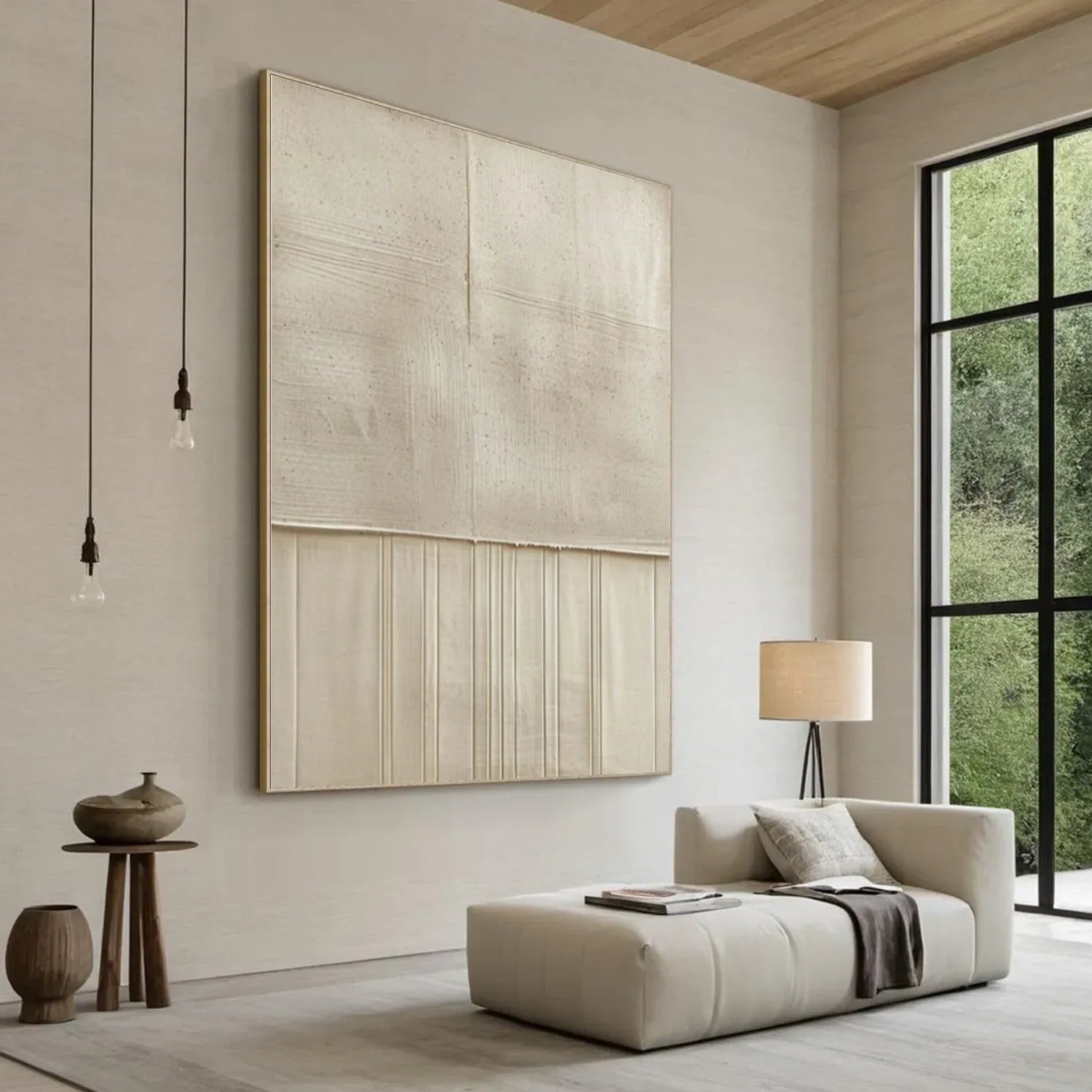 Minimalist Textured Canvas Art #MM357