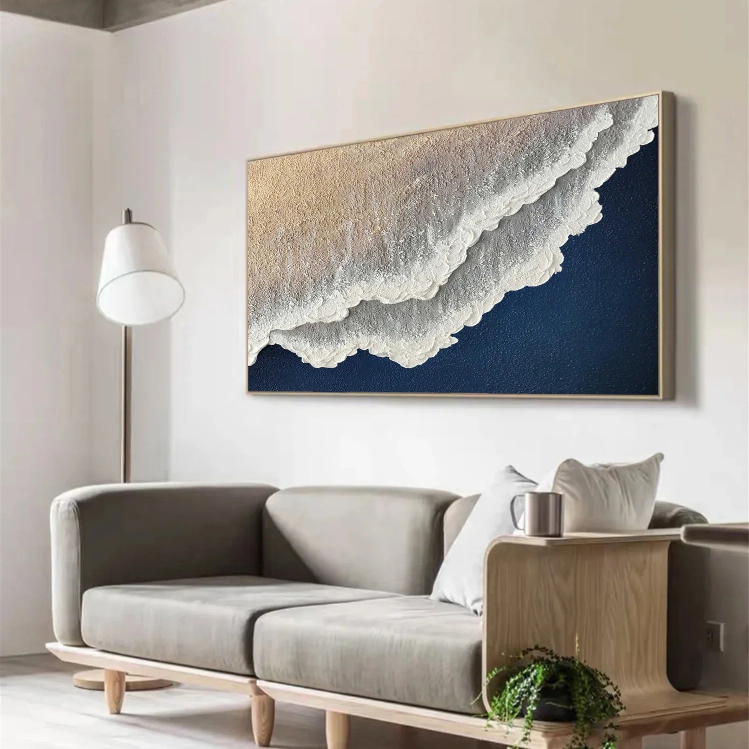 Sea & Sky Abstract Wall Art #MS159