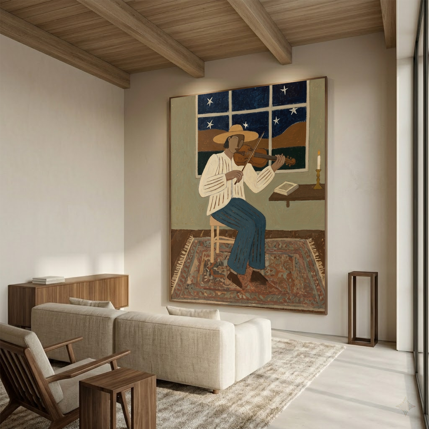 Vintage Americana Art #VA058