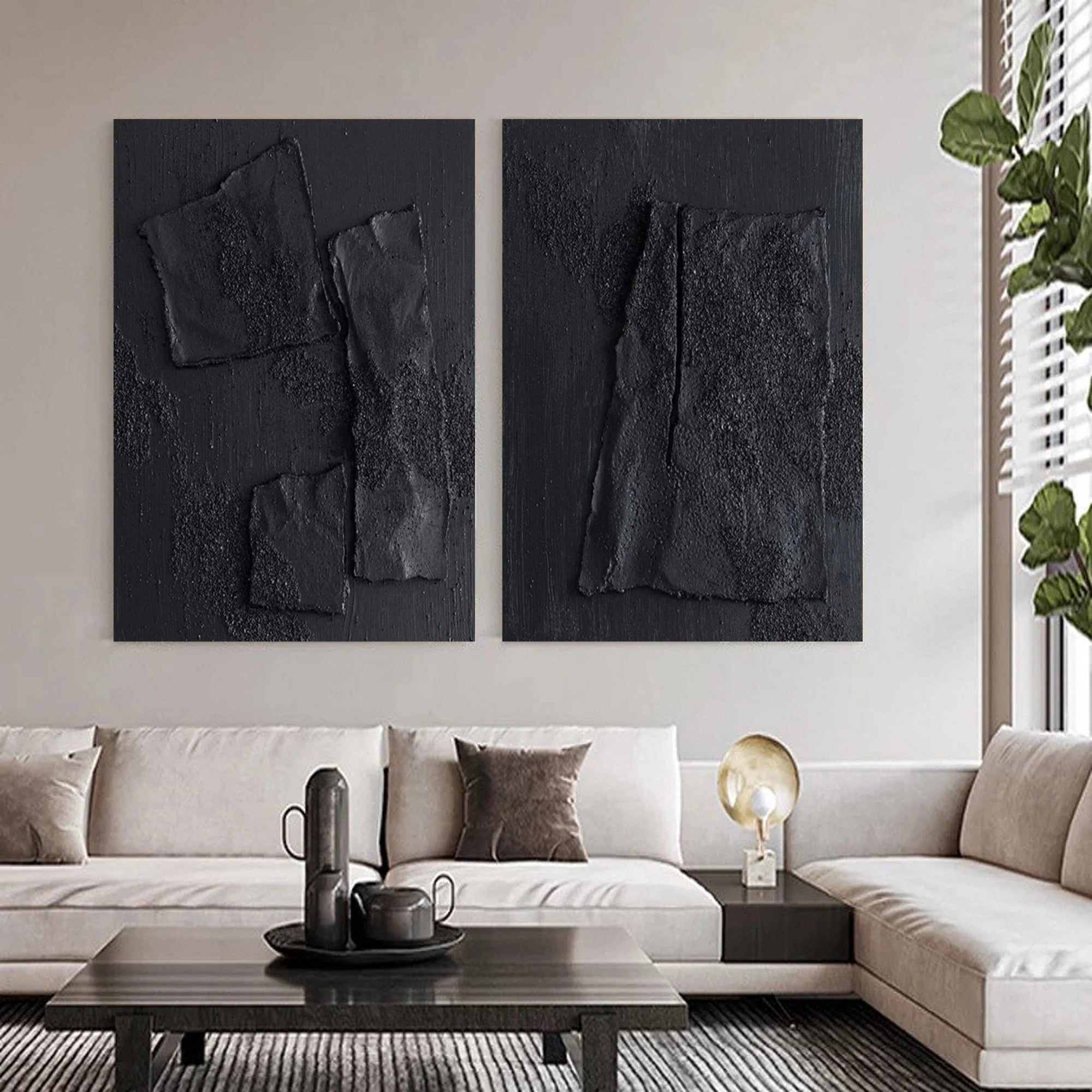 Minimalist Zen Set of 2 #MZ026