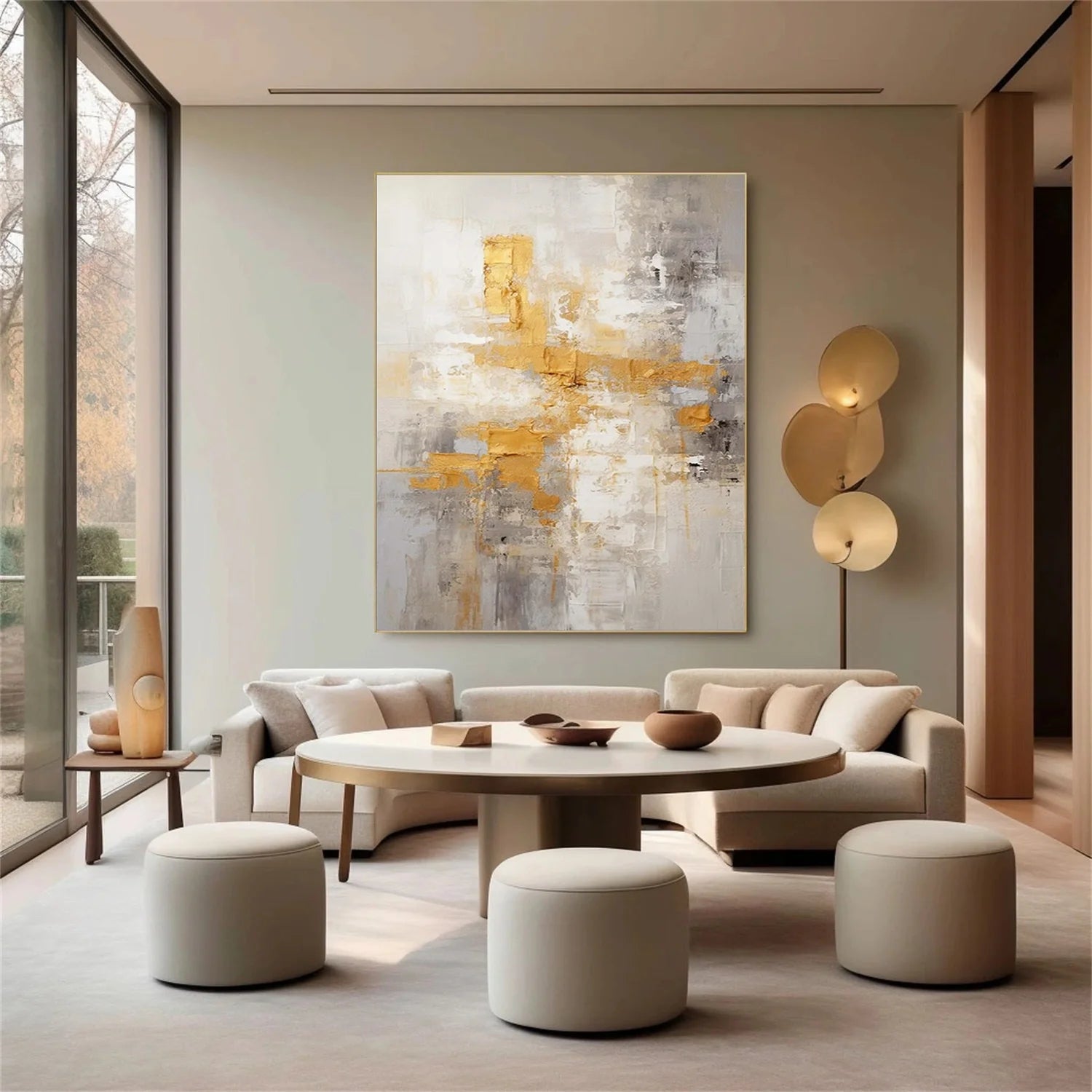Abstract Canvas Art #WS647