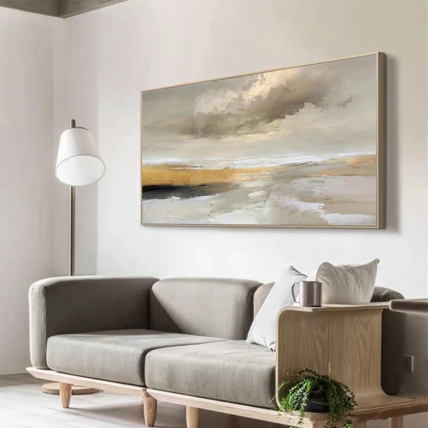 Sea & Sky Abstract Wall Art #MS222