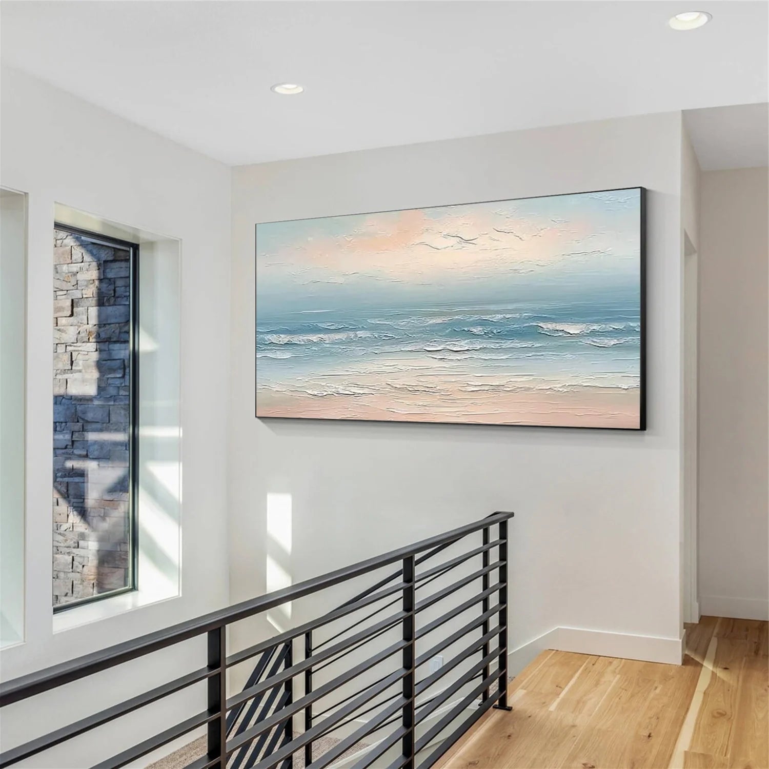 Sea & Sky Abstract Wall Art #MS256
