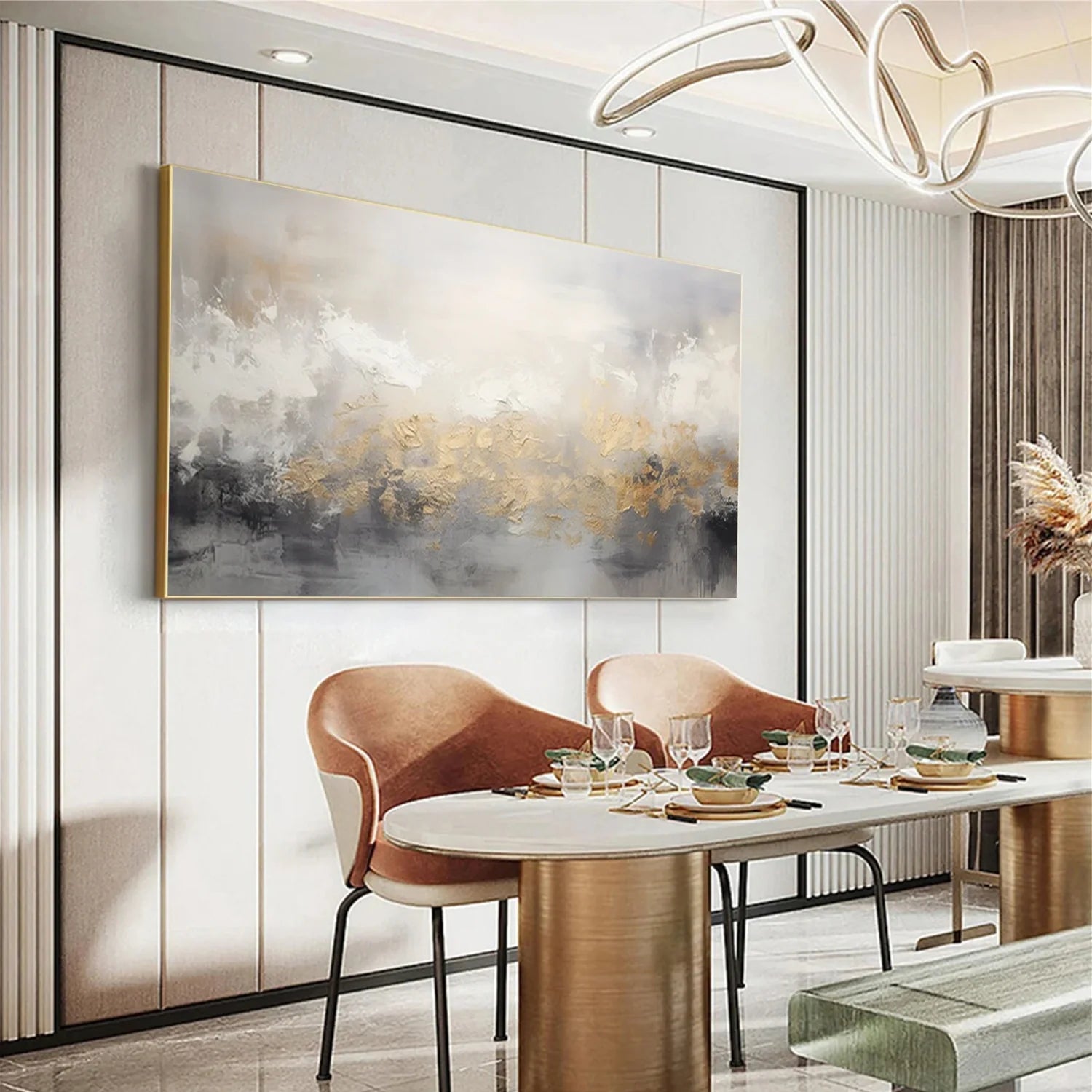 Abstract Canvas Art #WS653