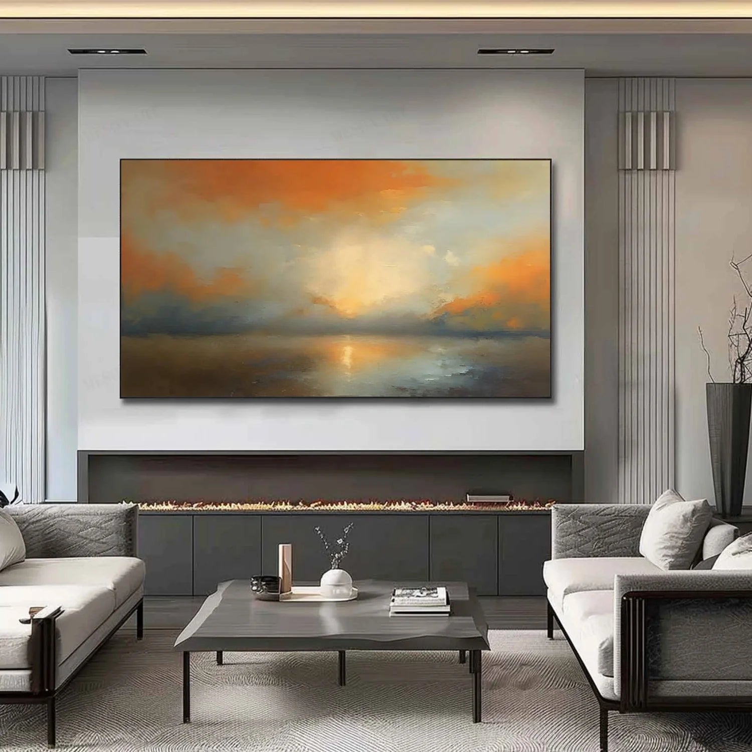 Abstract Canvas Art #WS625