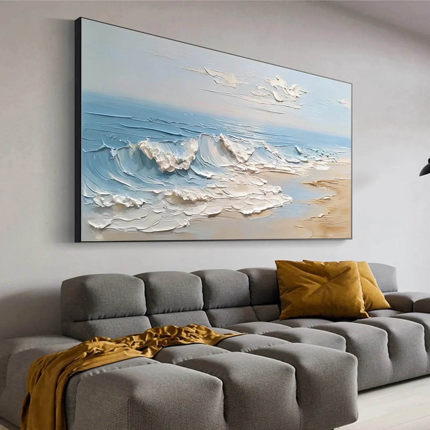 Sea & Sky Abstract Wall Art #MS295