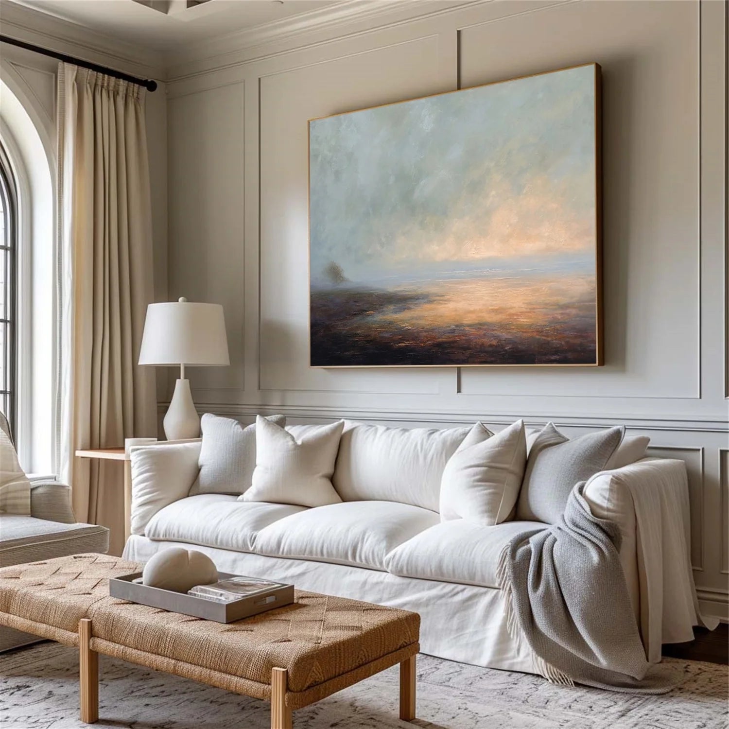Sea & Sky Abstract Wall Art #MS285