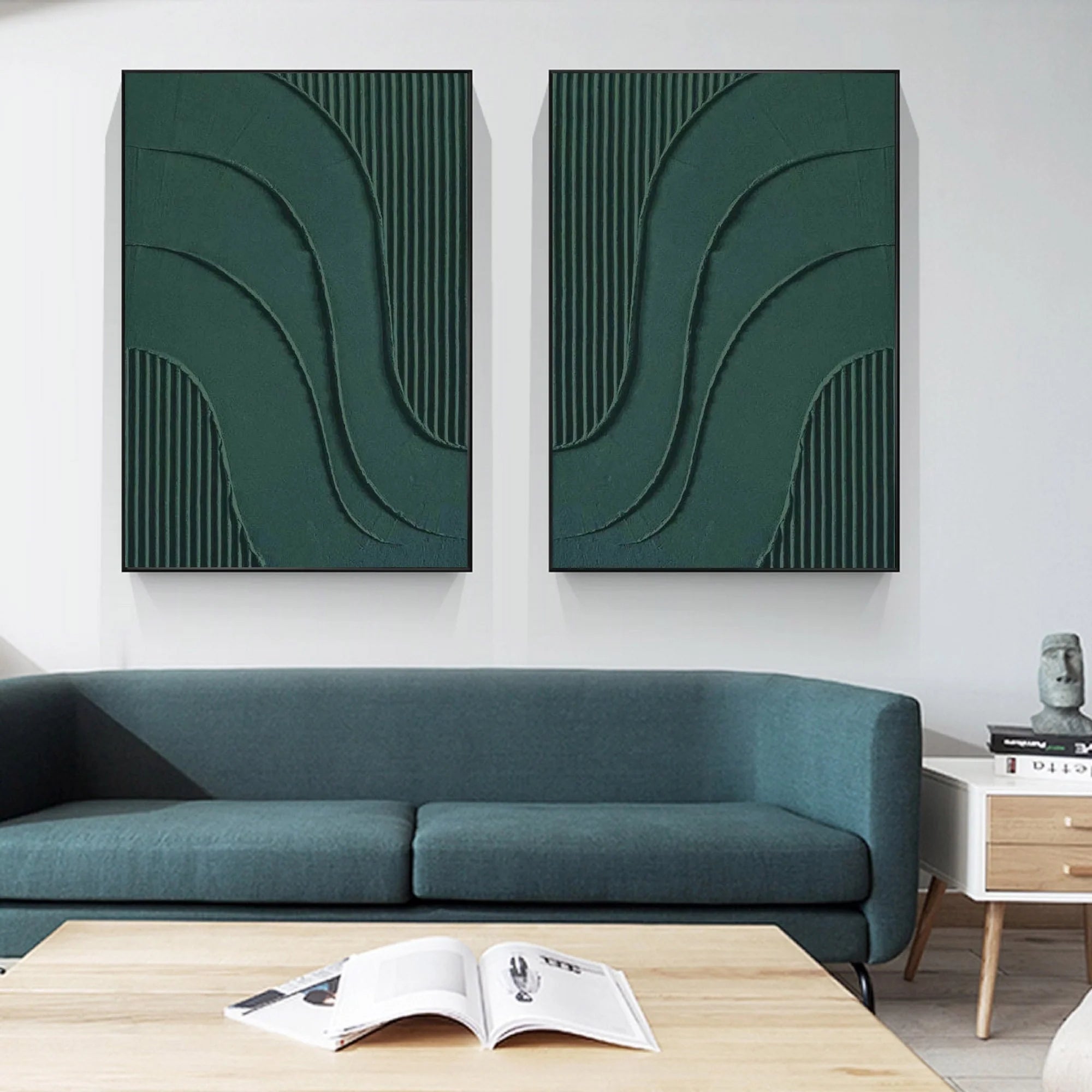 Abstract Tranquility Set of 2 #WS017