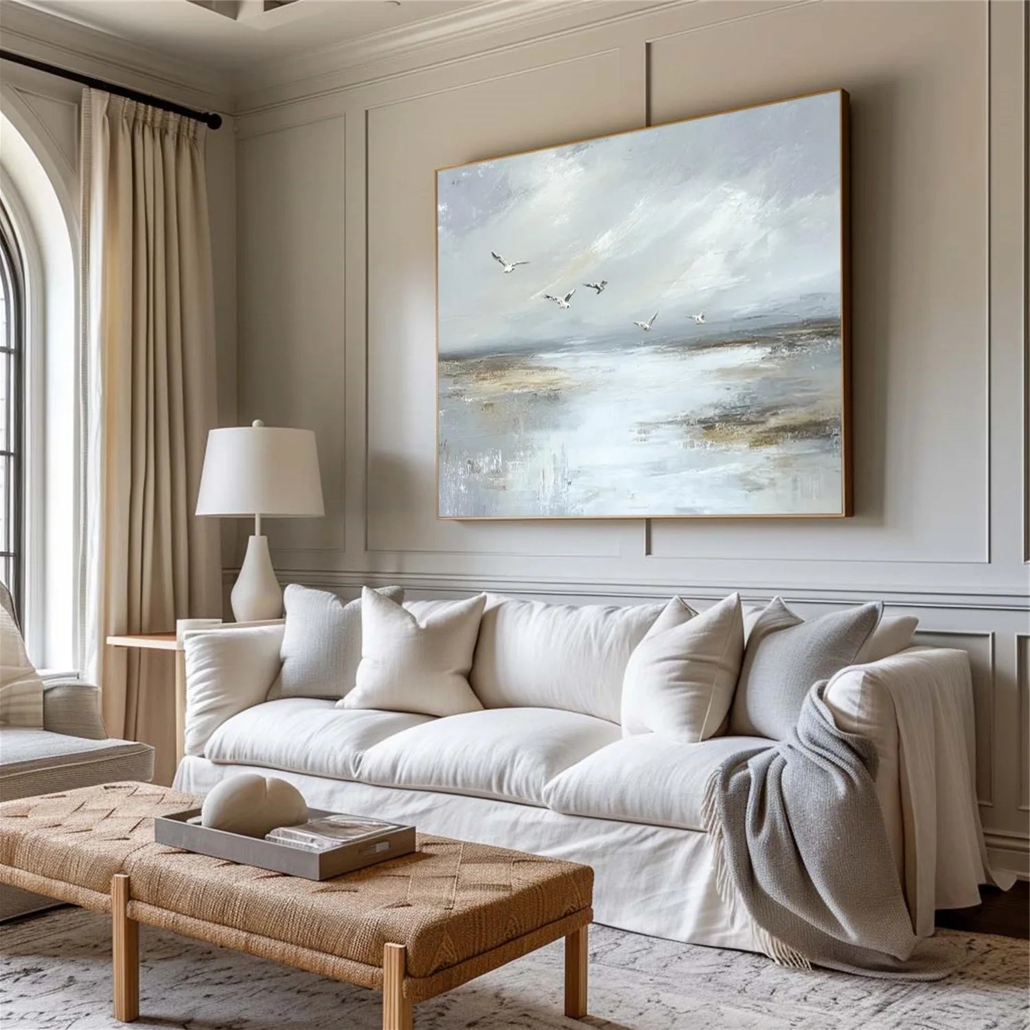 Sea & Sky Abstract Wall Art #MS259