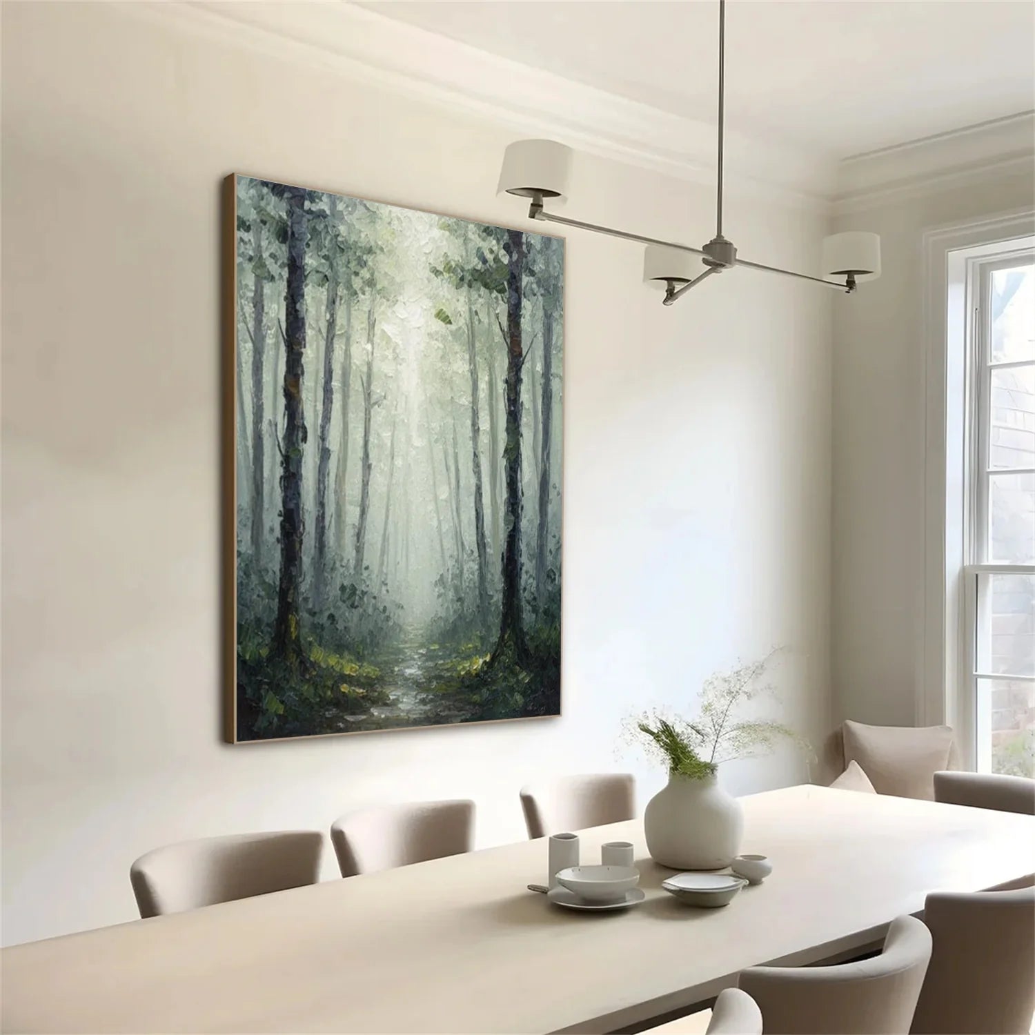 Flower & Tree Abstract Wall Art #ML246