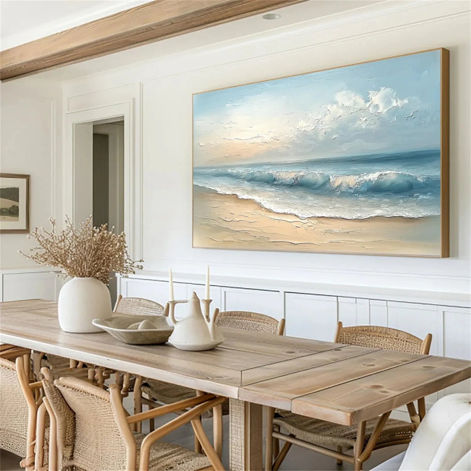 Sea & Sky Abstract Wall Art #MS193