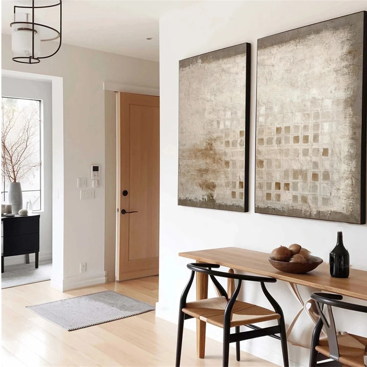 Wabi Sabi Canvas Art Set of 2 #WS751
