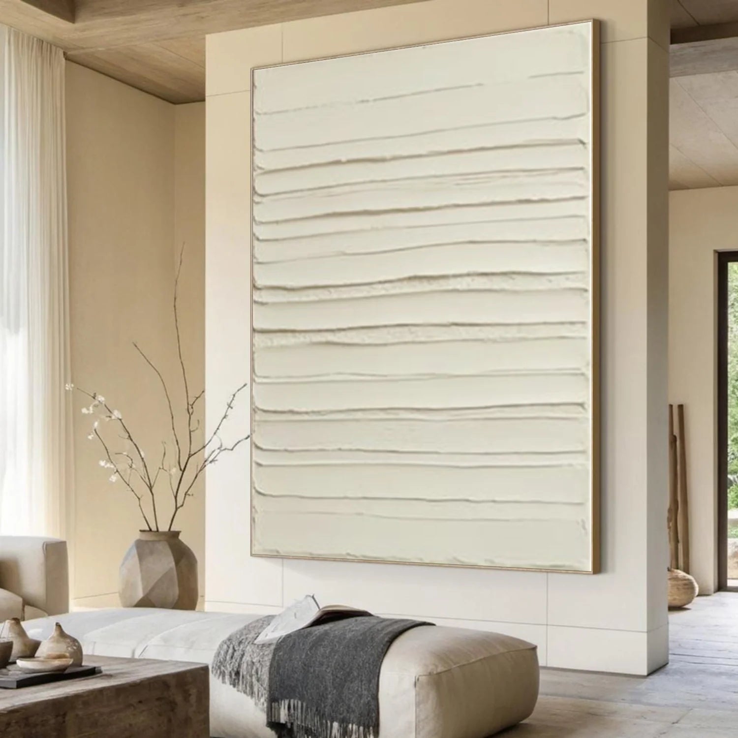 Minimalist Textured Canvas Art #MM354
