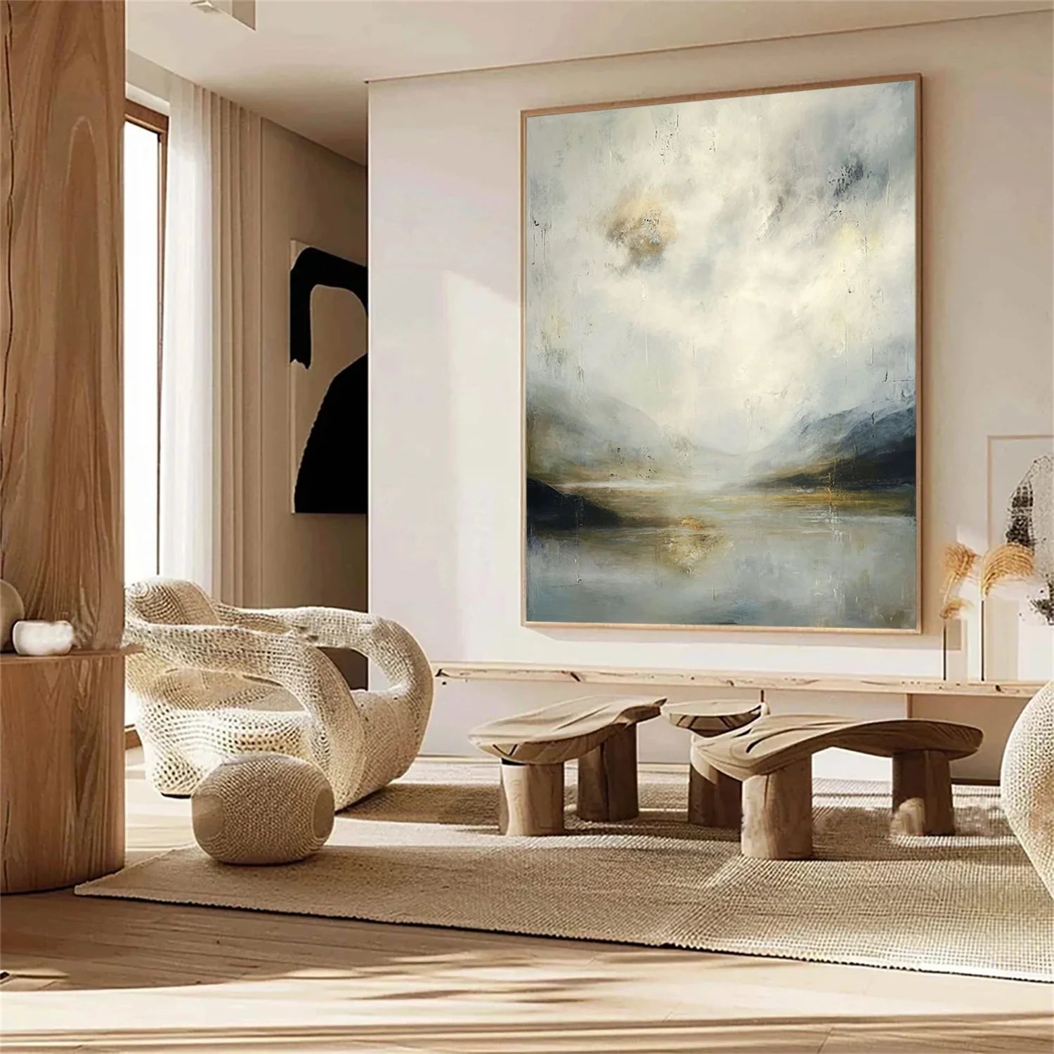 Sea & Sky Abstract Wall Art #MS282