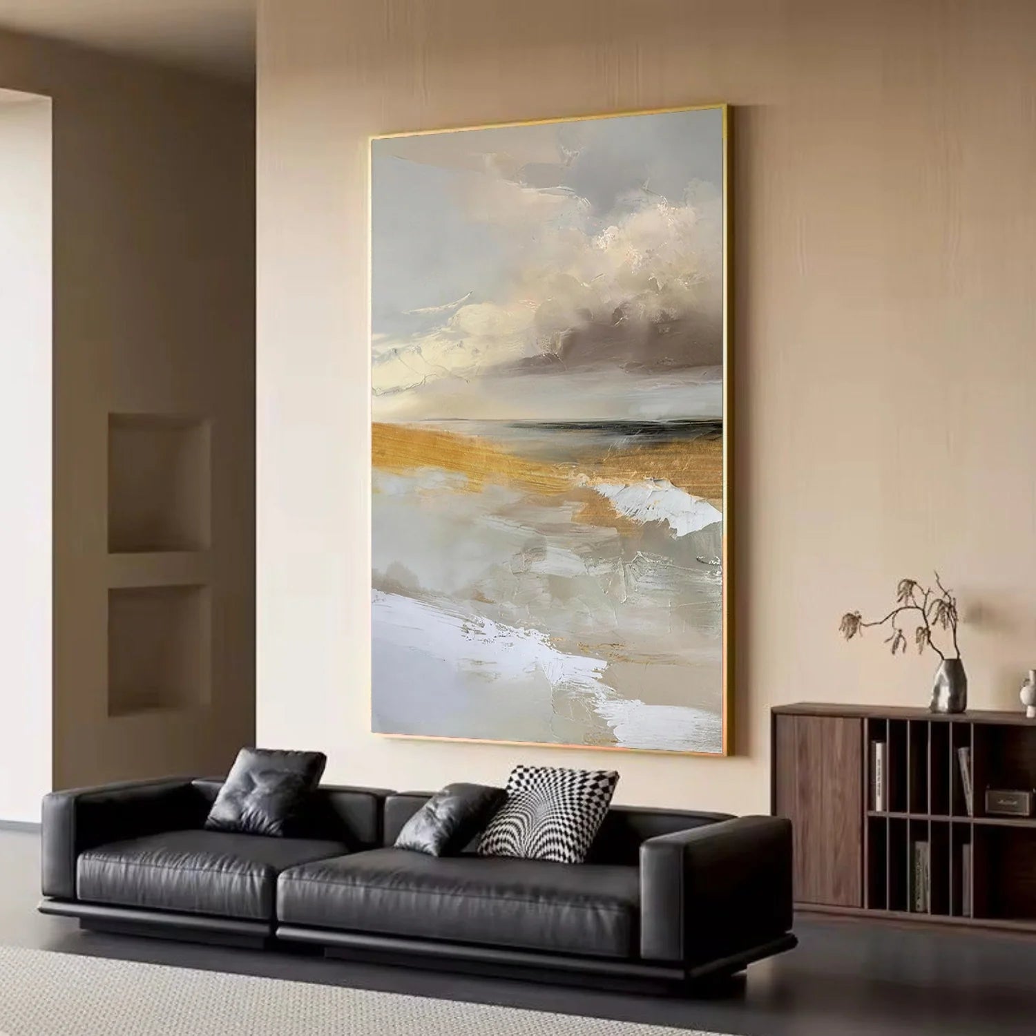 Sea & Sky Abstract Wall Art #MS220