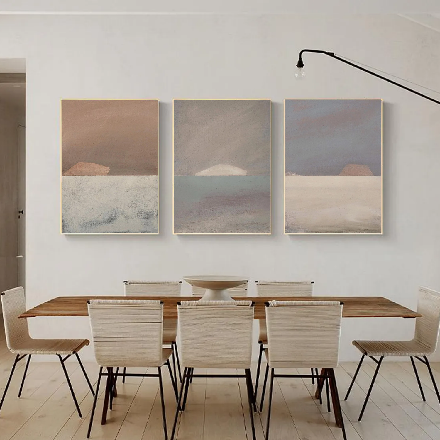 Abstract Canvas Art Set of 3 #WS680