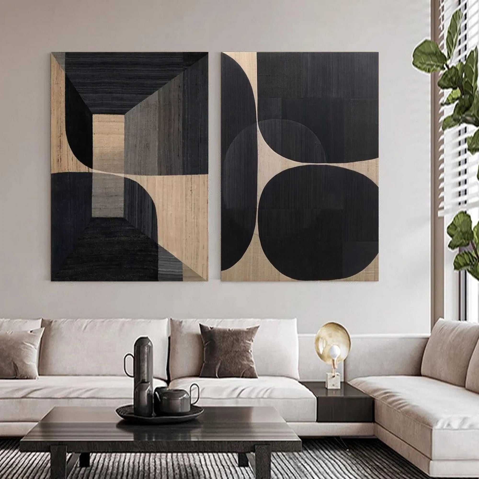 Abstract Tranquility Set of 2 #WS029