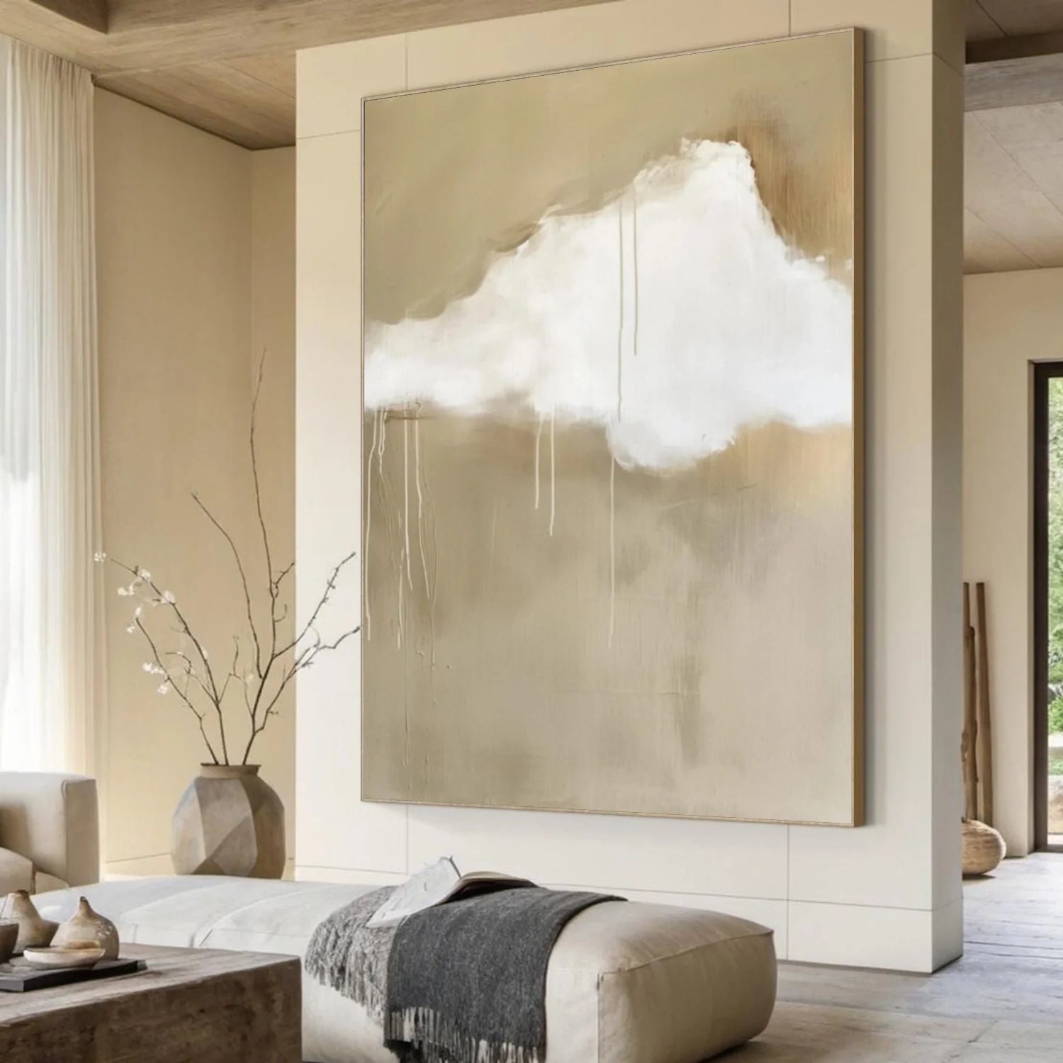 Sea & Sky Abstract Wall Art #MS185