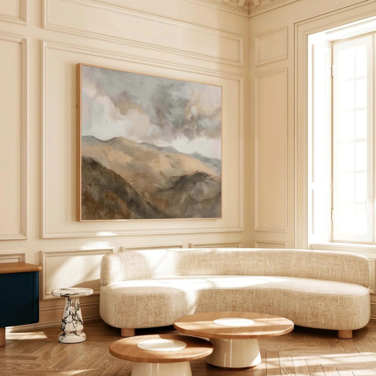 Minimalist Mountain Canvas Art #MM390
