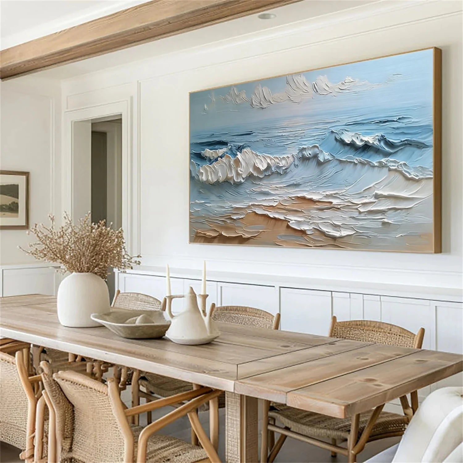Sea & Sky Abstract Wall Art #MS294