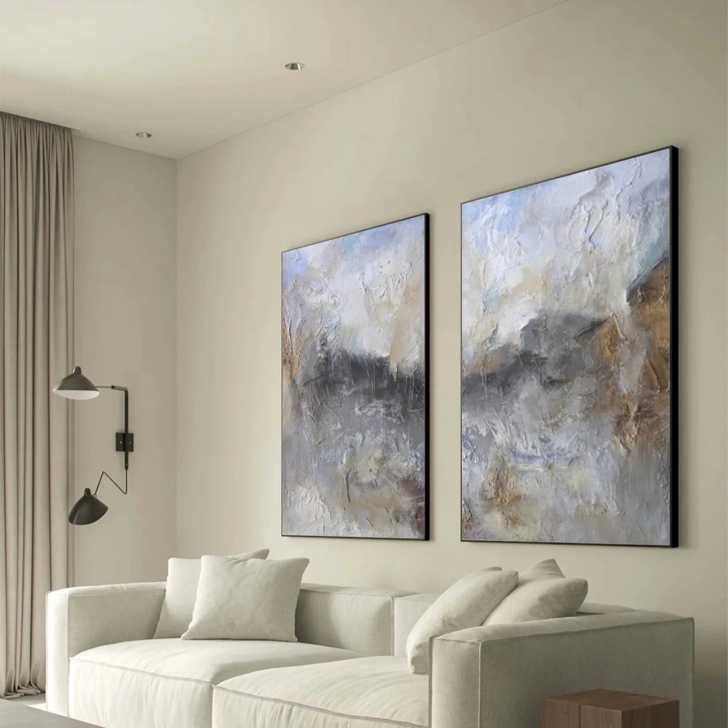 Wabi Sabi Canvas Art Set of 2 #WS726