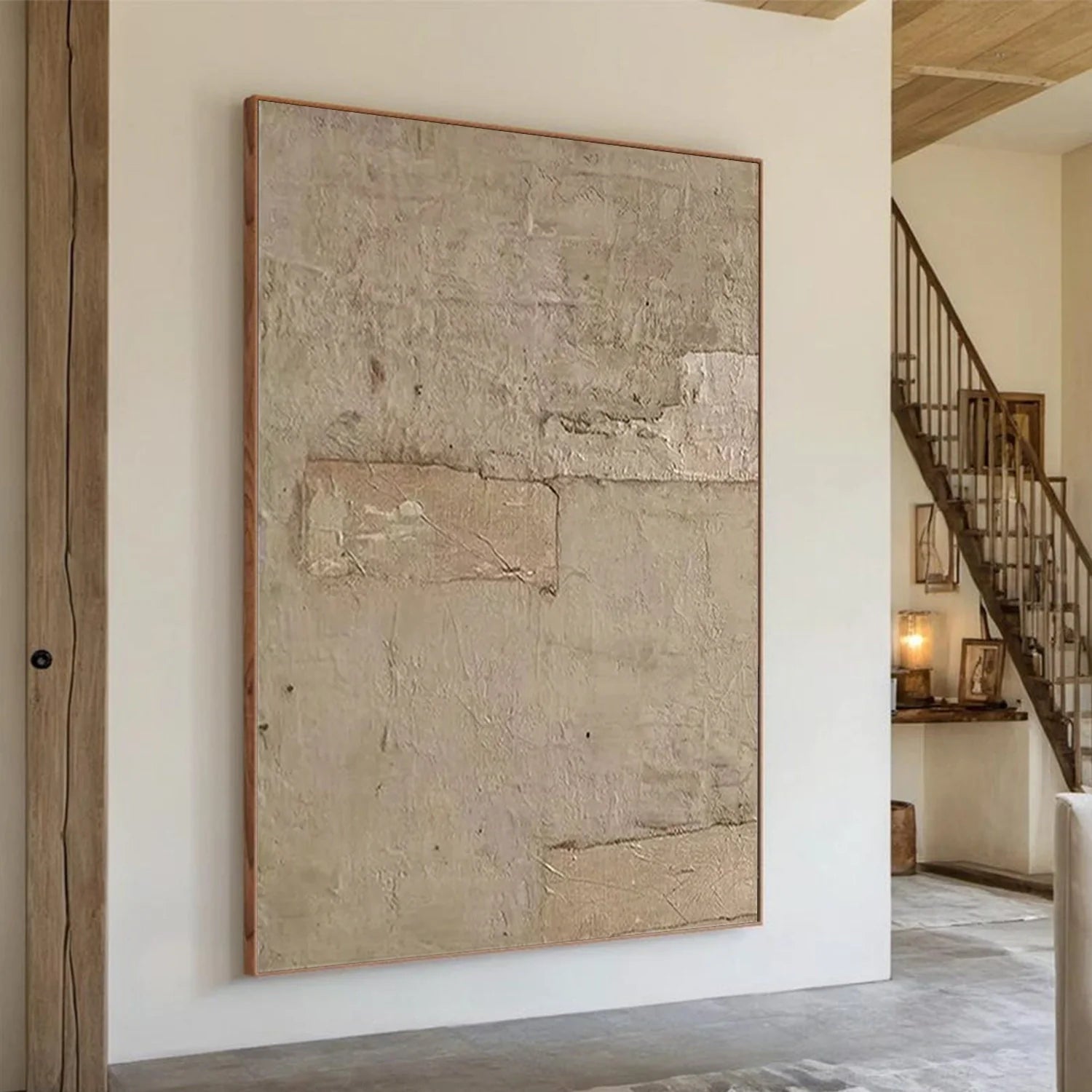 Wabi Sabi Textured Canvas Art #WS996